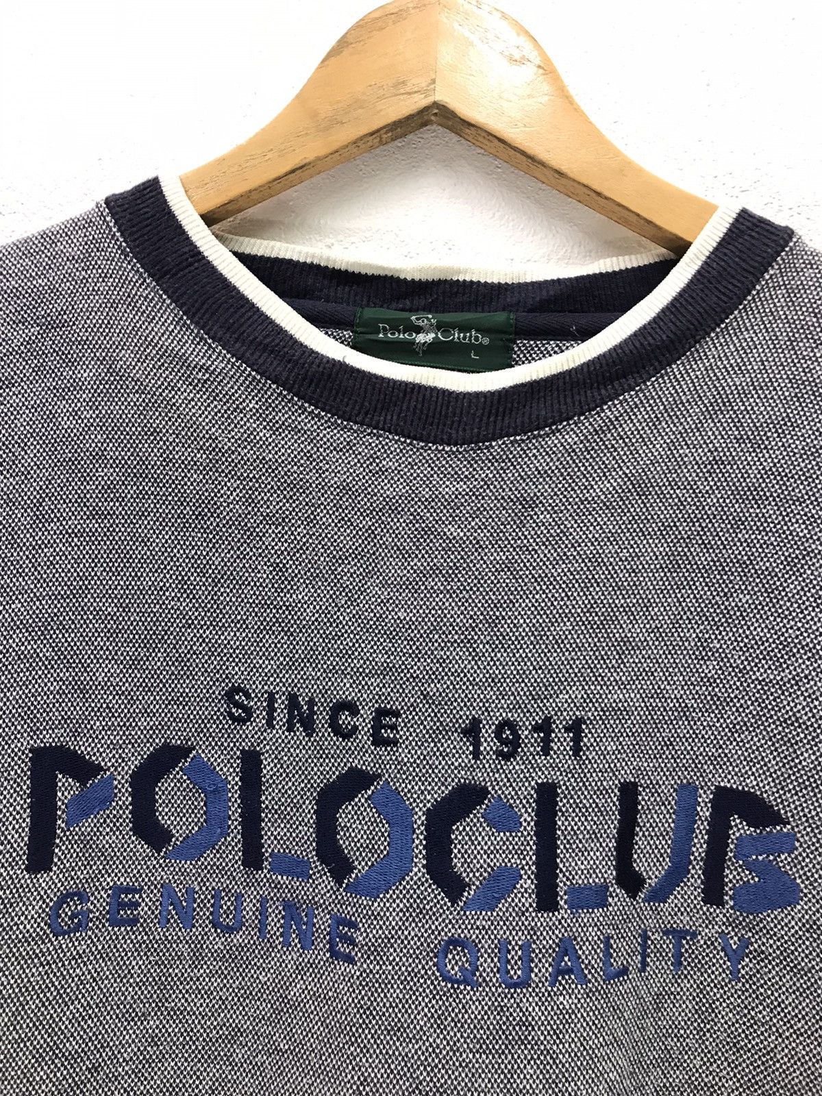 Beverly Hills Polo Club × Vintage Vintage Polo Club Big Logo Sweatshirt Size US M / EU 48-50 / 2 - 3 Thumbnail