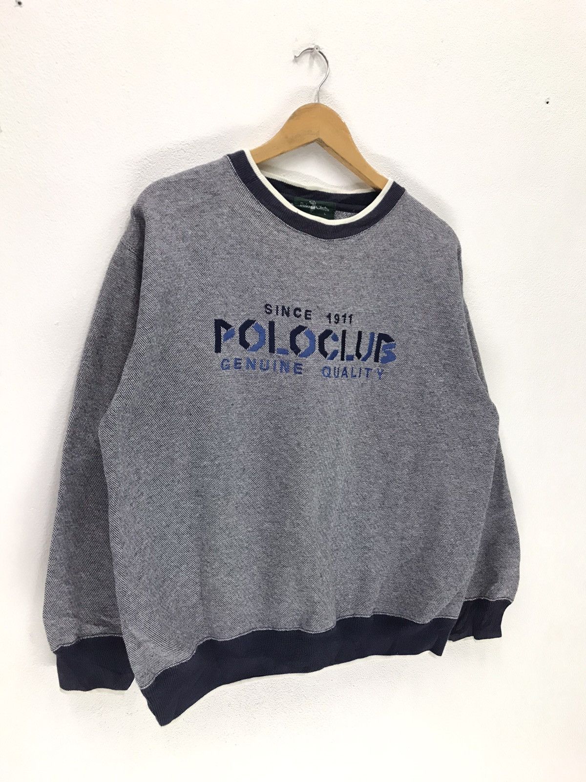 Beverly Hills Polo Club × Vintage Vintage Polo Club Big Logo Sweatshirt Size US M / EU 48-50 / 2 - 5 Thumbnail