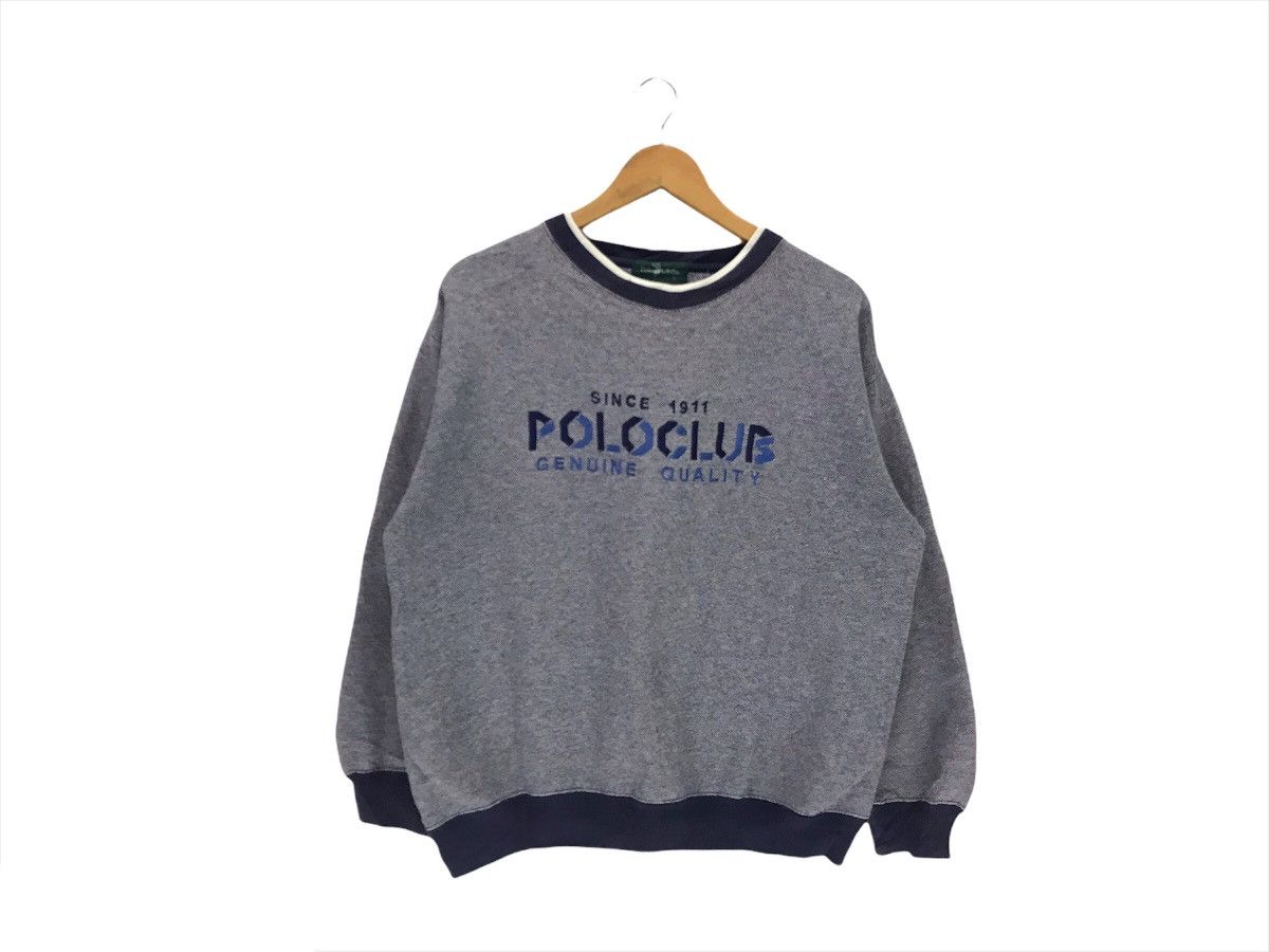 Beverly Hills Polo Club × Vintage Vintage Polo Club Big Logo Sweatshirt Size US M / EU 48-50 / 2 - 1 Thumbnail