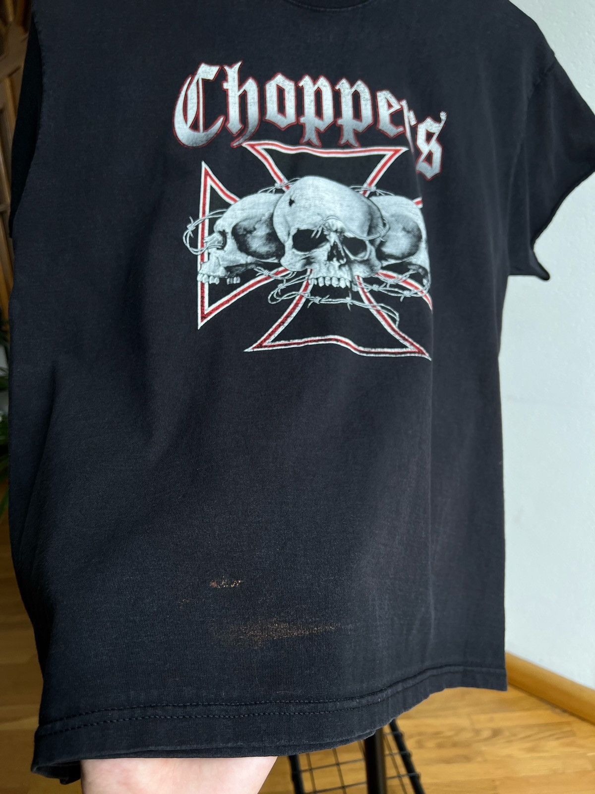 West Coast Choppers Y2K Vintage West Coast choppers cross tee t shirt L rare Size US L / EU 52-54 / 3 - 2 Thumbnail