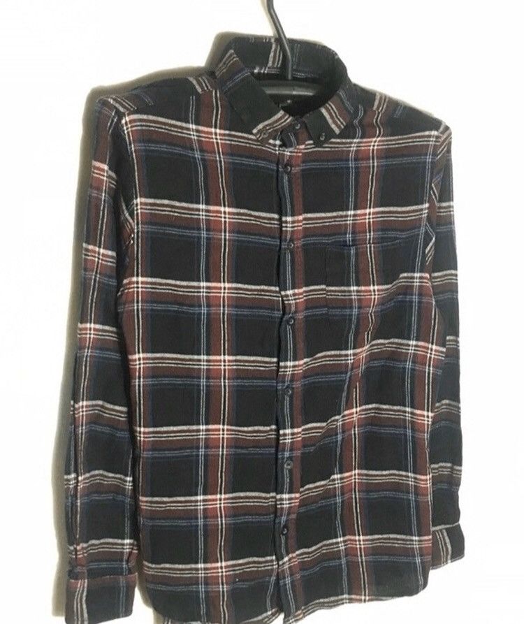 Flannel Vintage flannel shirt Travis Scott style size M Size US M / EU 48-50 / 2 - 2 Thumbnail