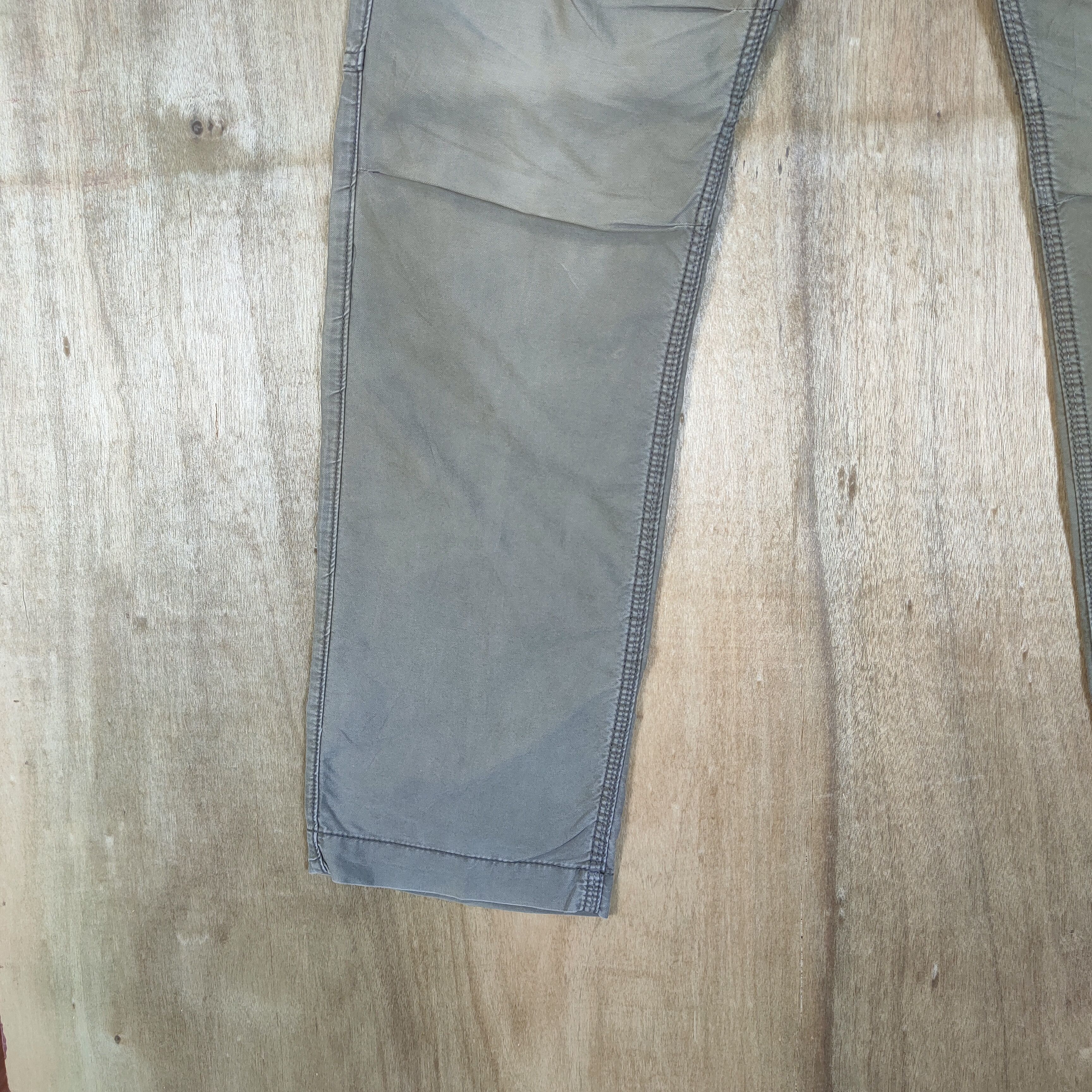 Japanese Brand VINTAGE BACK NUMBER FADED CARGO PANTS Size US 34 / EU 50 - 14 Thumbnail