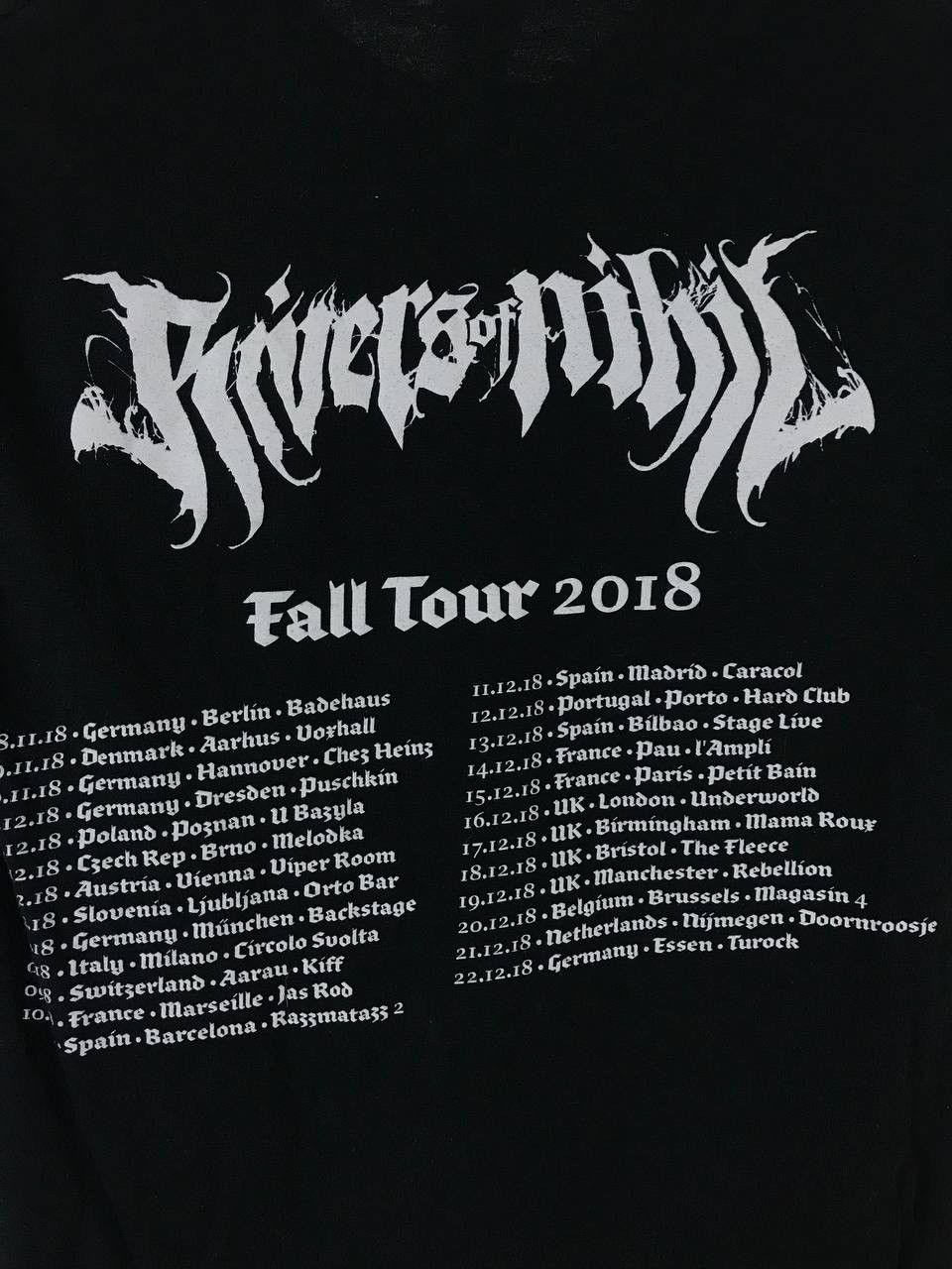 Band Tees × Vintage Rivers of Nihil vintage rock band tee Size US S / EU 44-46 / 1 - 6 Thumbnail