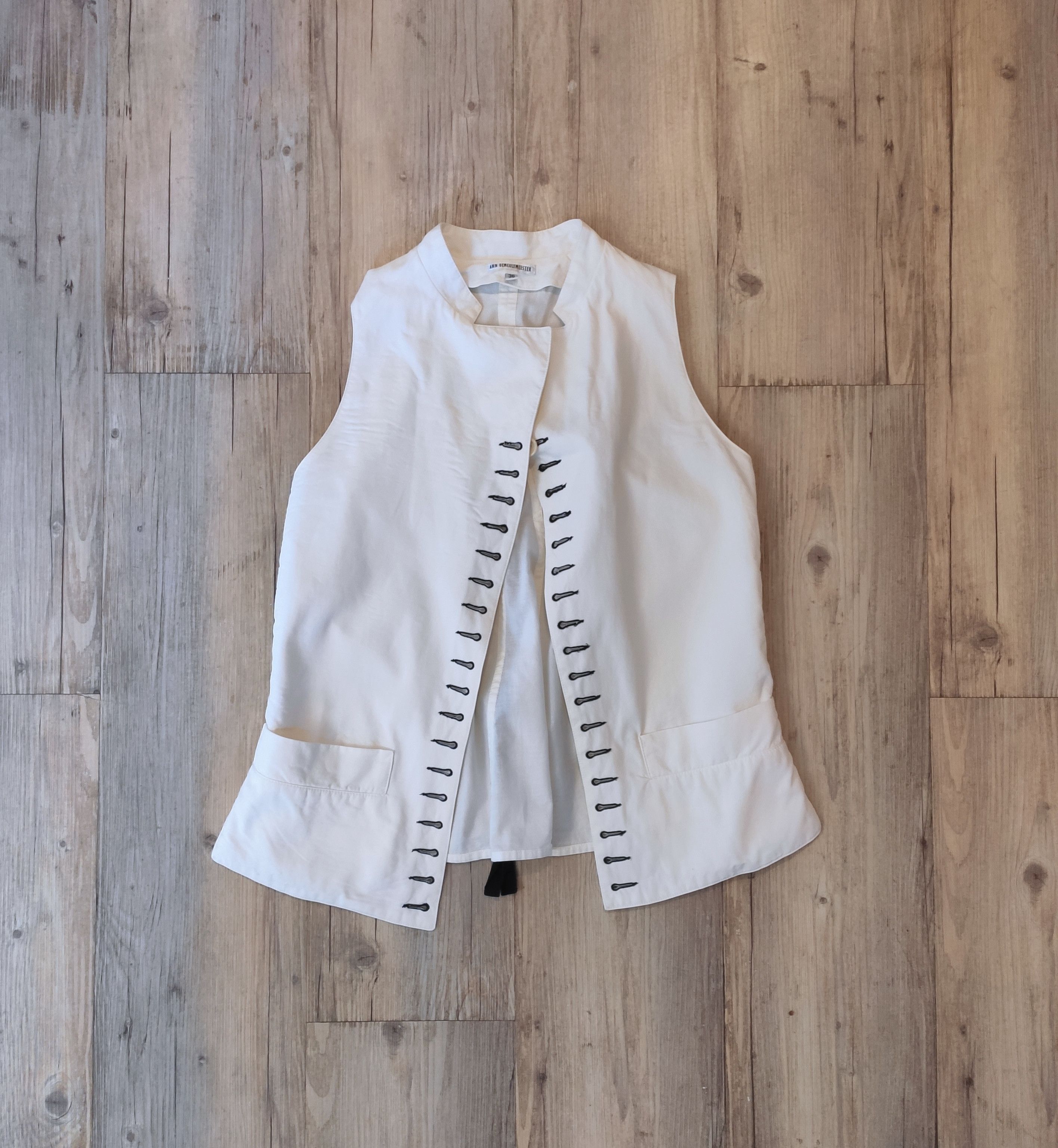 Ann Demeulemeester GRAIL! Vest.Like Elena Dawson or Inaisce Size XS / US 0-2 / IT 36-38 - 1 Thumbnail