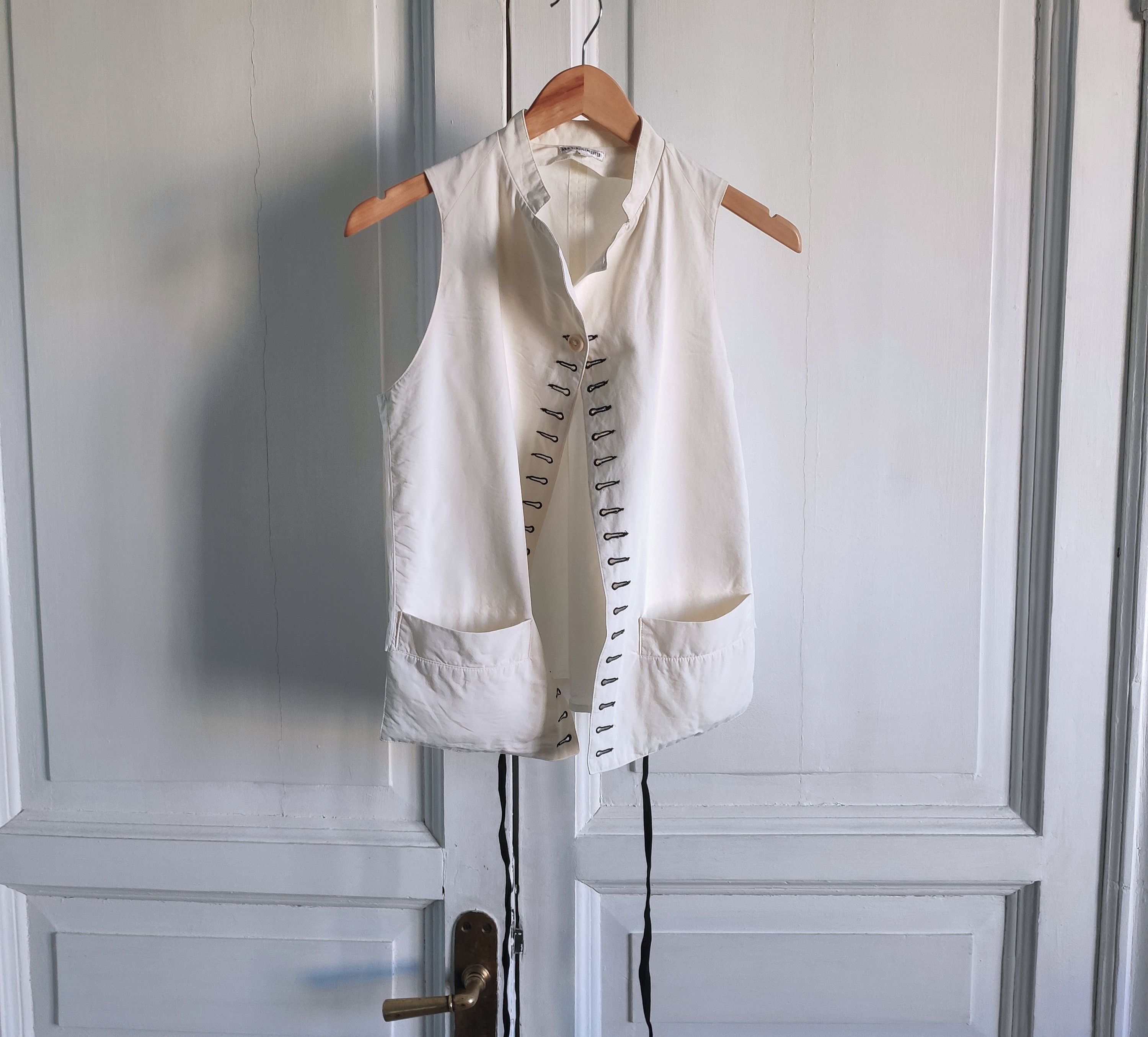 Ann Demeulemeester GRAIL! Vest.Like Elena Dawson or Inaisce Size XS / US 0-2 / IT 36-38 - 2 Thumbnail