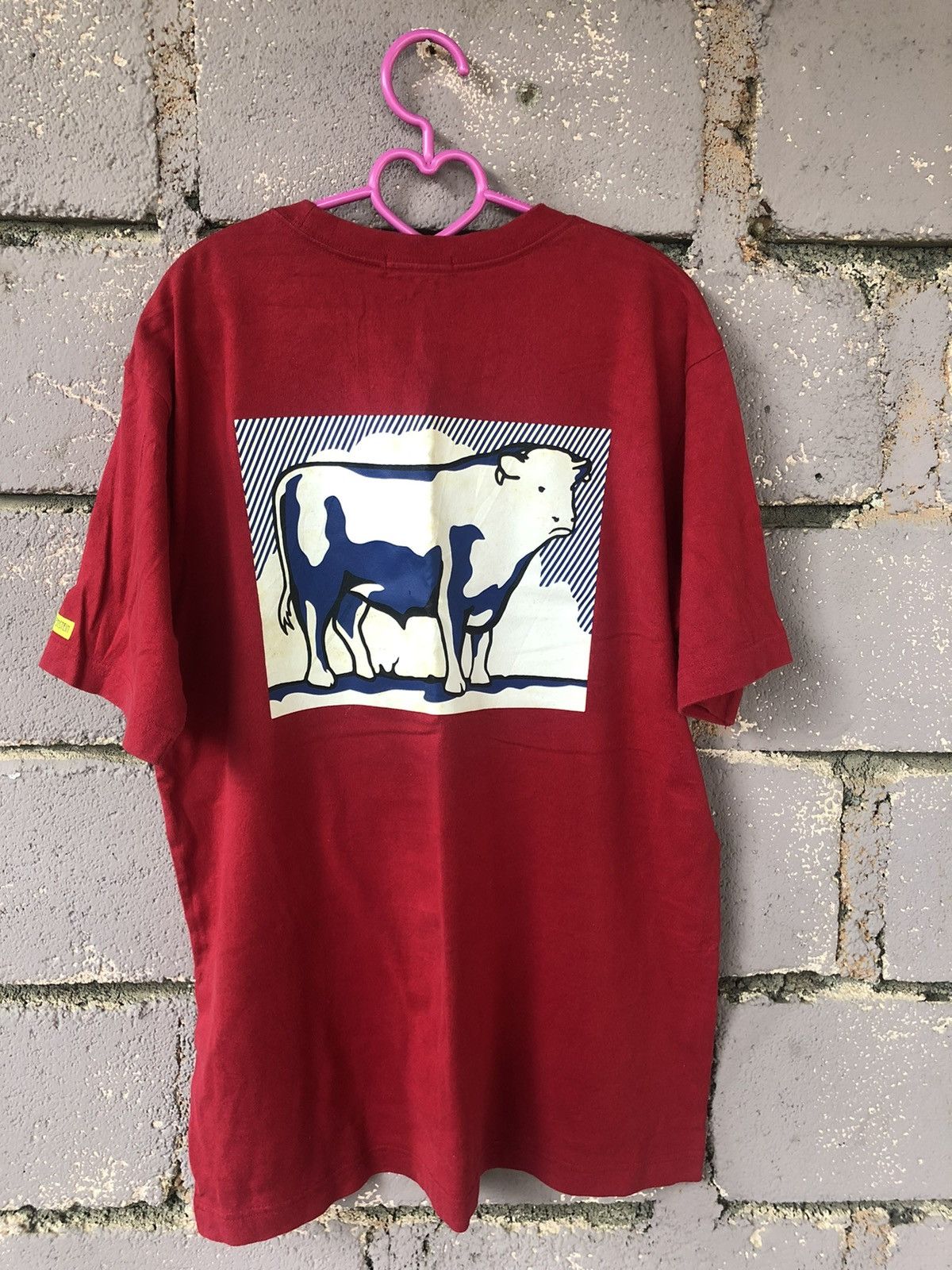 Other Rare Roy Lichtenstein Cow Going Abstract Pop Art Tee Size US L / EU 52-54 / 3 - 4 Thumbnail
