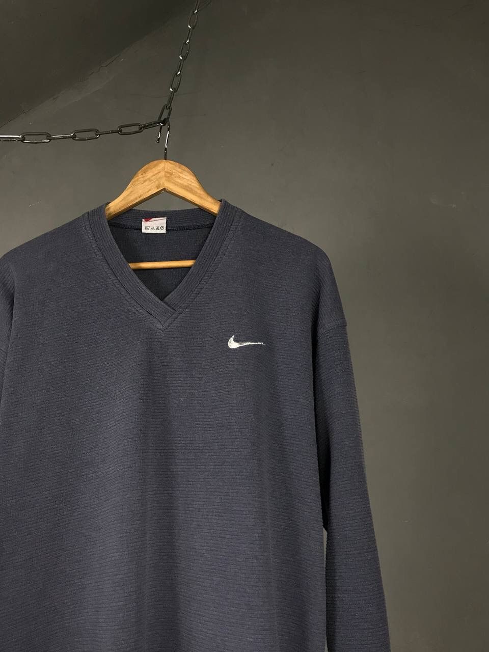 Vintage Nike swoosh streetwear vintage sweatshirt Size US XL / EU 56 / 4 - 2 Thumbnail