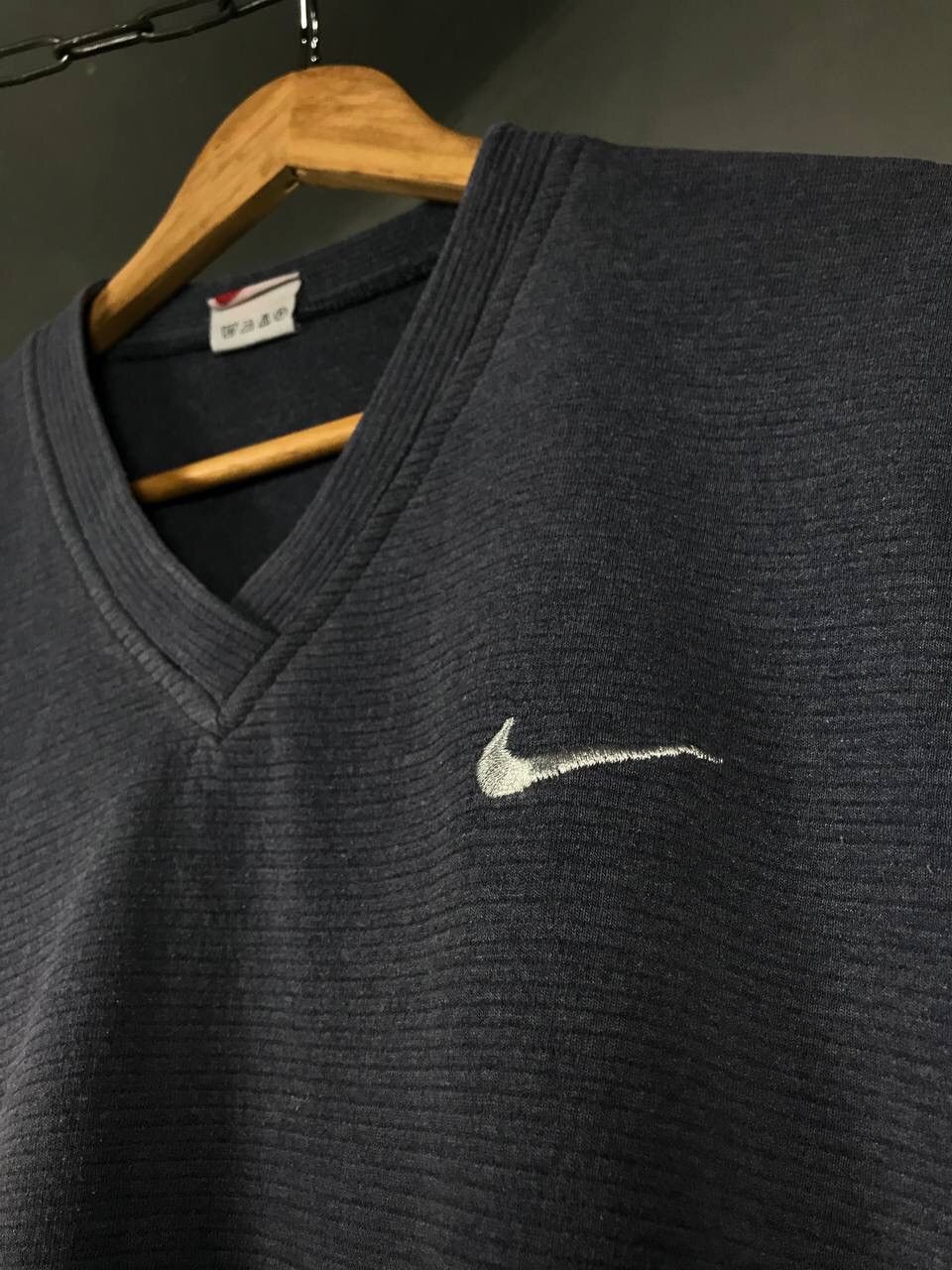 Vintage Nike swoosh streetwear vintage sweatshirt Size US XL / EU 56 / 4 - 3 Thumbnail
