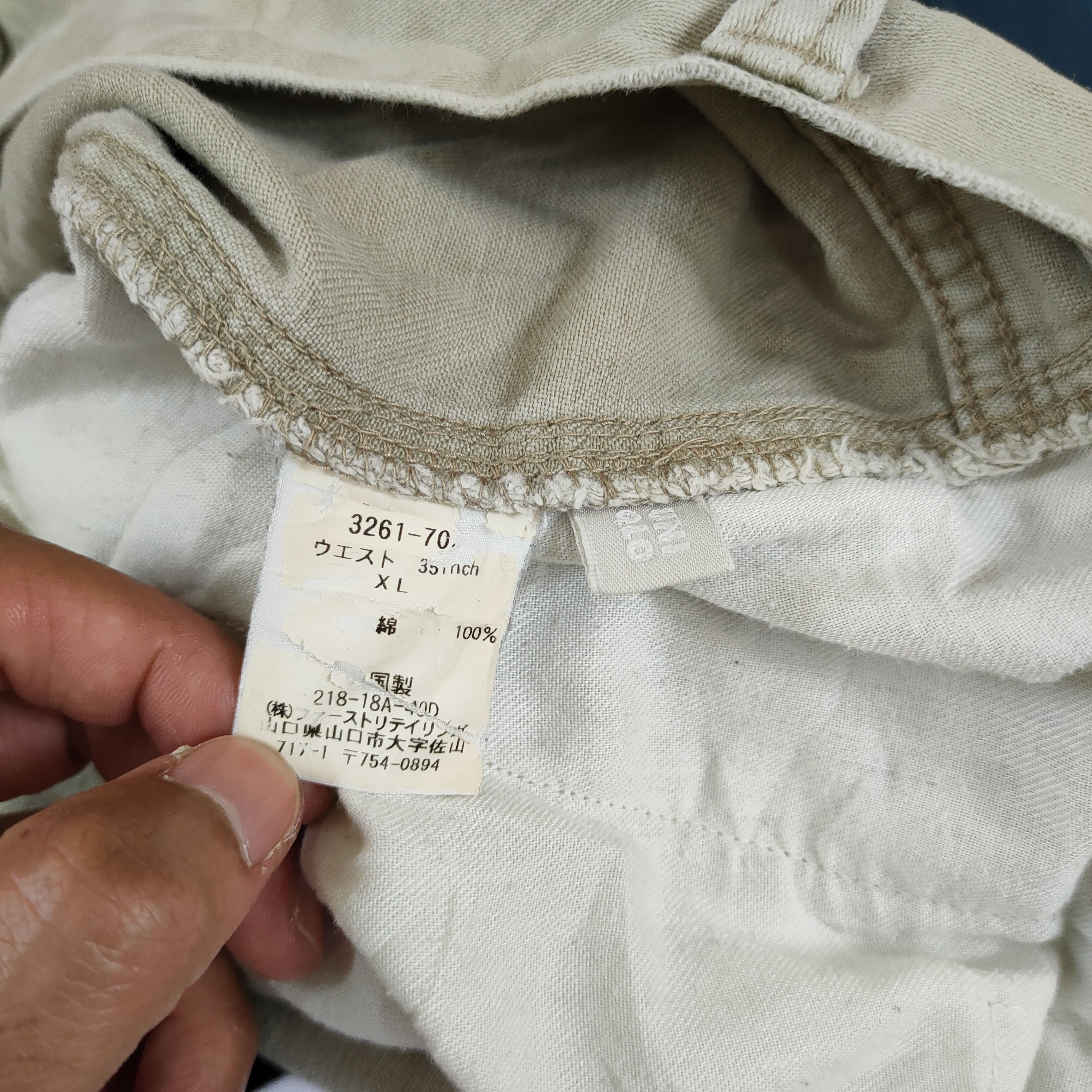Japanese Brand × White's Boots JAPANESE BRAND BAGGY CARGO PANTS Size US 34 / EU 50 - 13 Thumbnail