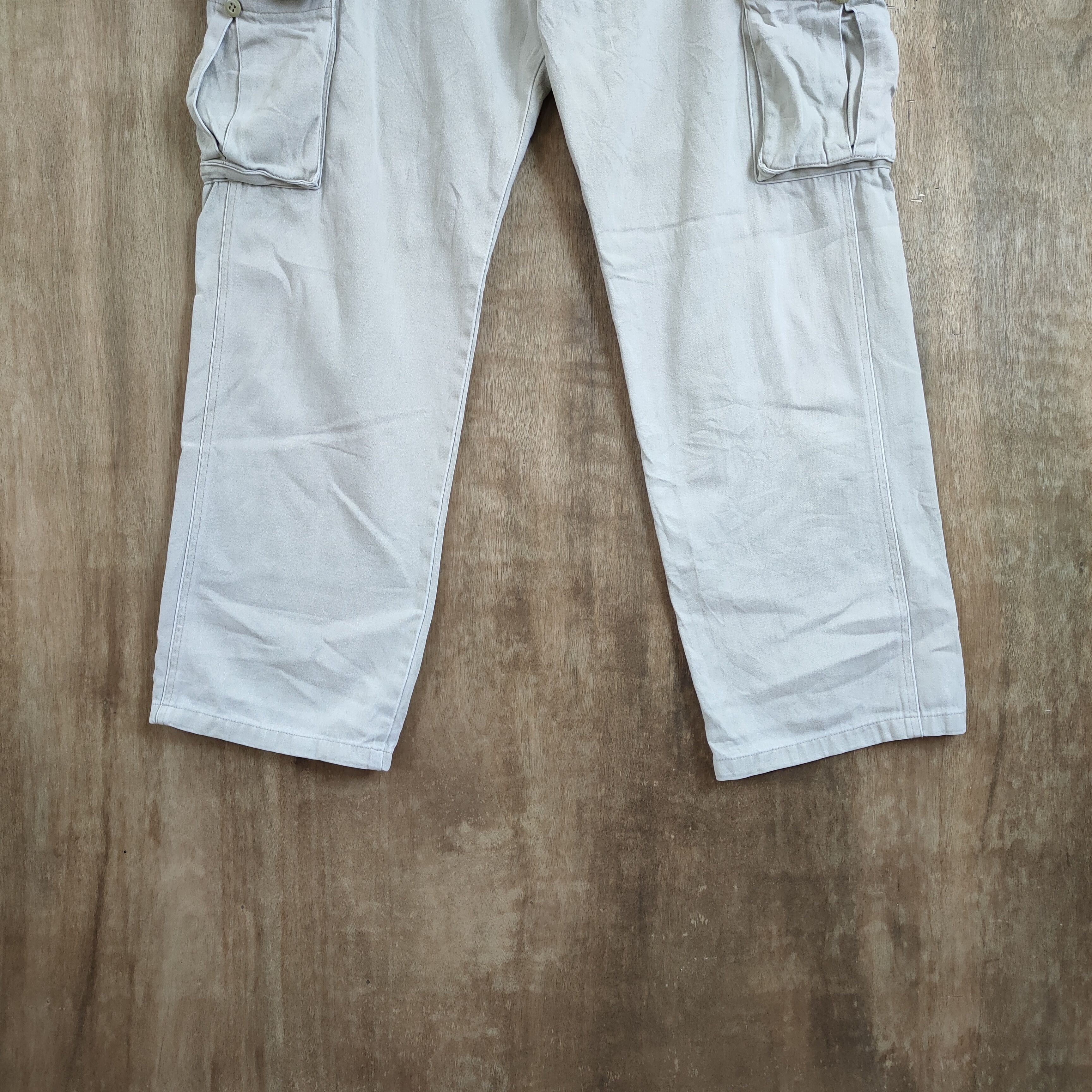 Japanese Brand × White's Boots JAPANESE BRAND BAGGY CARGO PANTS Size US 34 / EU 50 - 3 Thumbnail