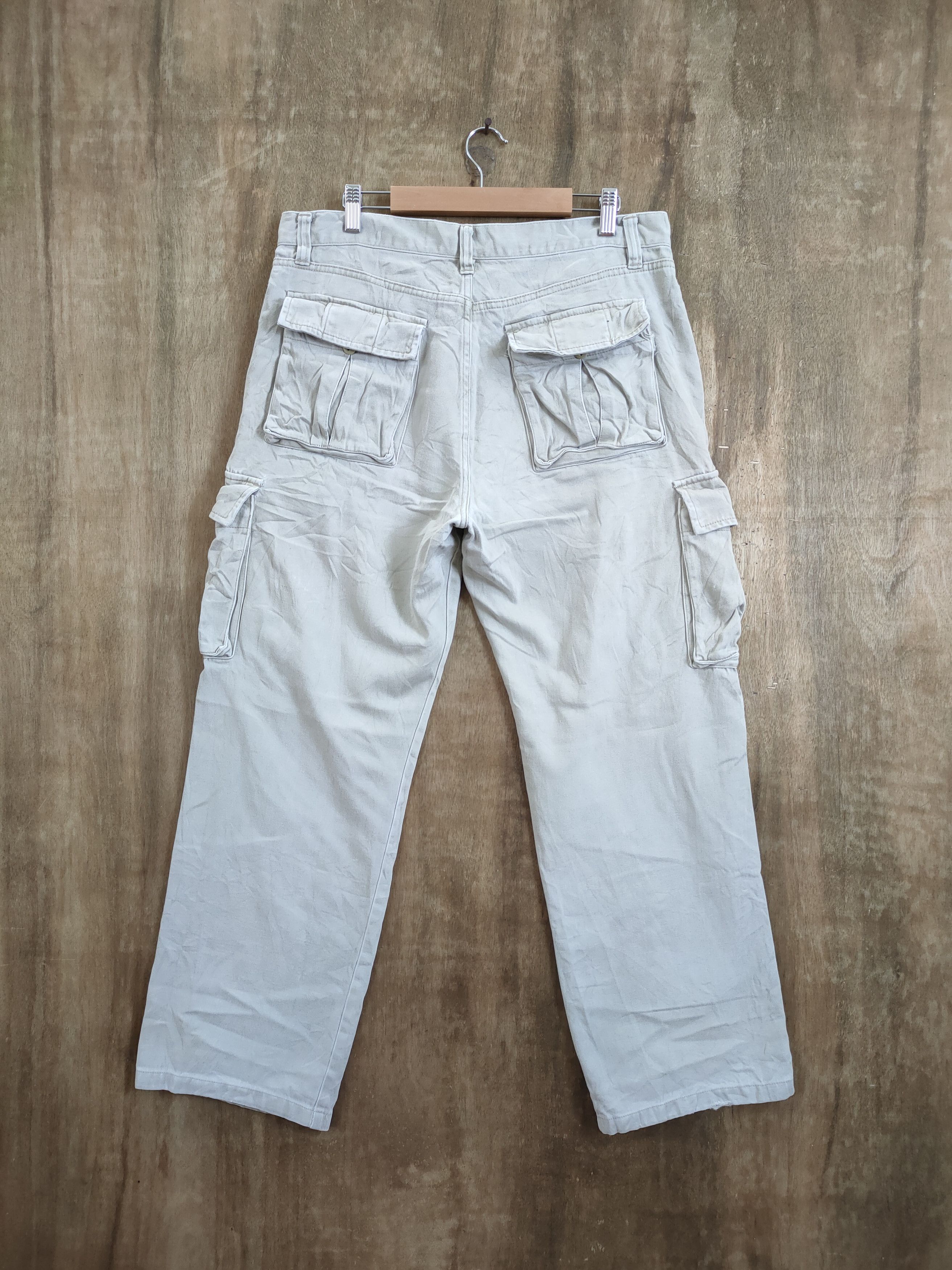 Japanese Brand × White's Boots JAPANESE BRAND BAGGY CARGO PANTS Size US 34 / EU 50 - 7 Thumbnail