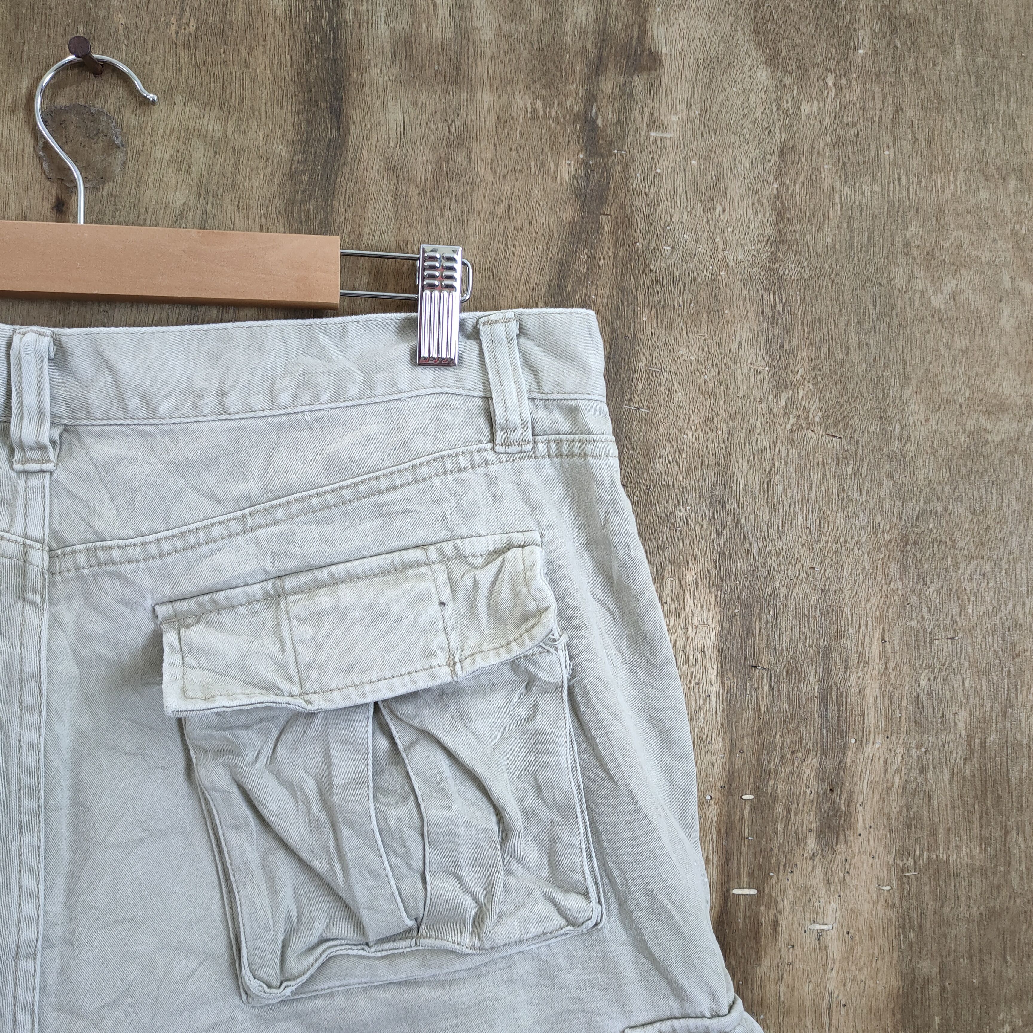 Japanese Brand × White's Boots JAPANESE BRAND BAGGY CARGO PANTS Size US 34 / EU 50 - 12 Thumbnail
