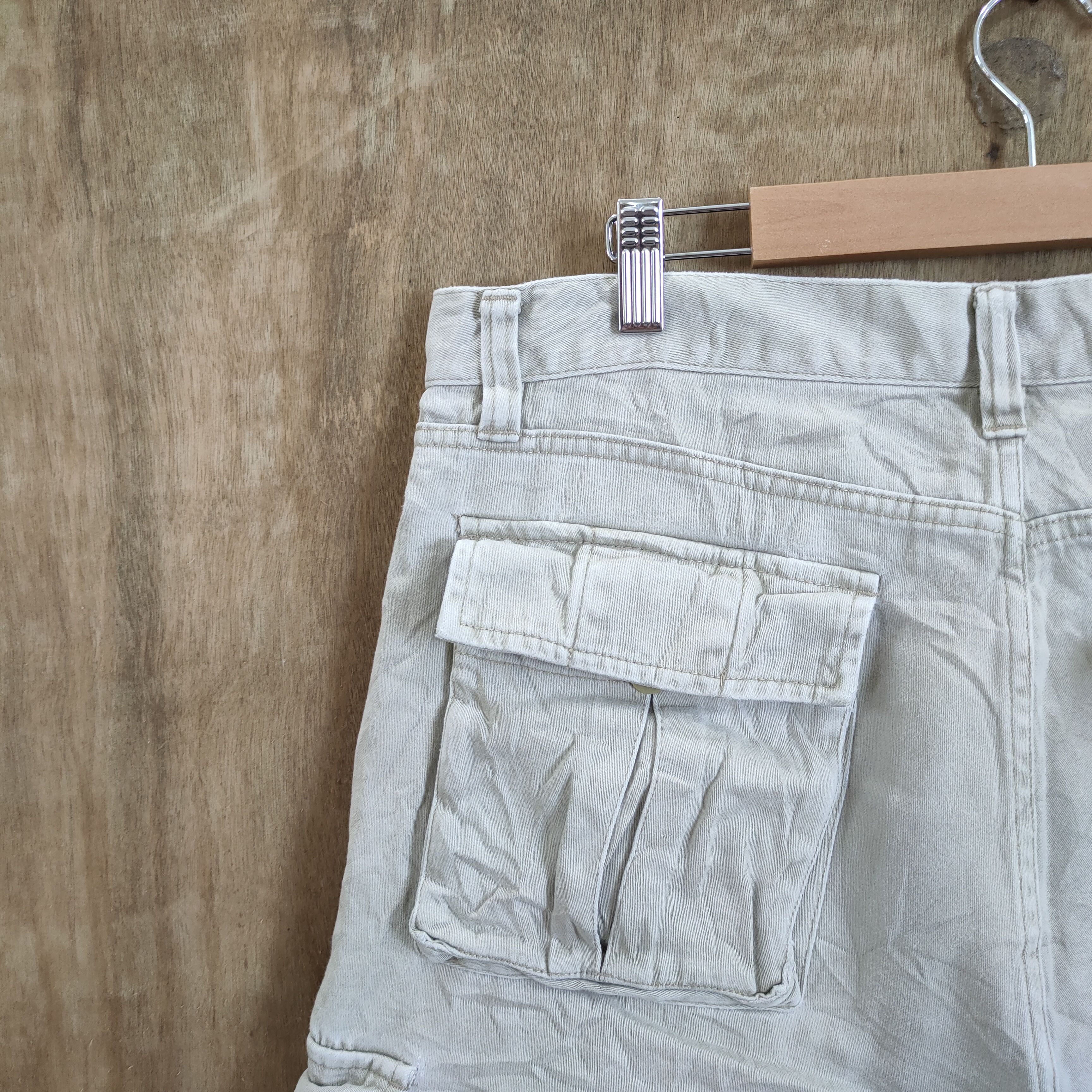 Japanese Brand × White's Boots JAPANESE BRAND BAGGY CARGO PANTS Size US 34 / EU 50 - 11 Thumbnail
