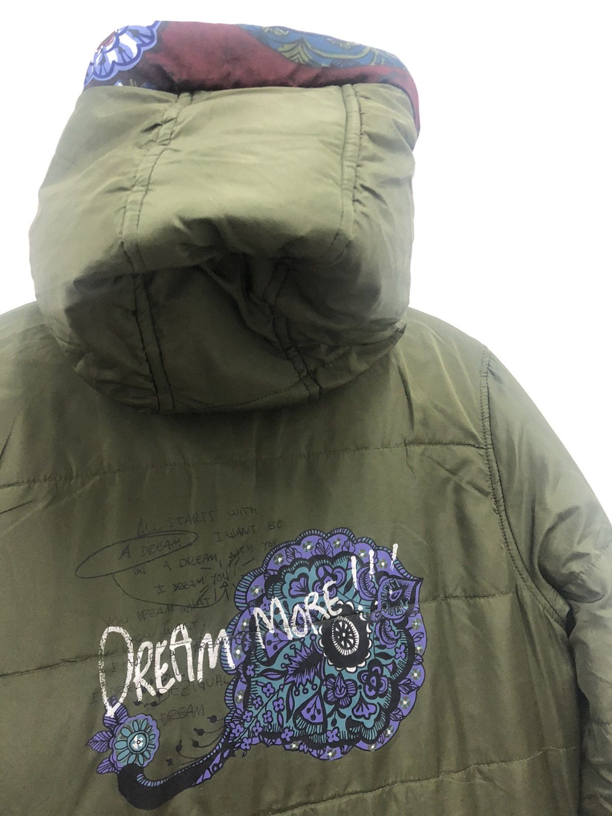 Desigual Rare DESIGUAL Full All Over Pop Art Reversible Long Jacket Size US S / EU 44-46 / 1 - 6 Thumbnail