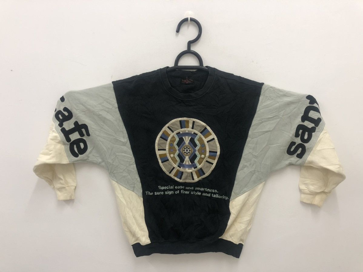 Japanese Brand Rare Vintage SANTA FE Spell Out Embroidered Big Logo Size US L / EU 52-54 / 3 - 1 Thumbnail