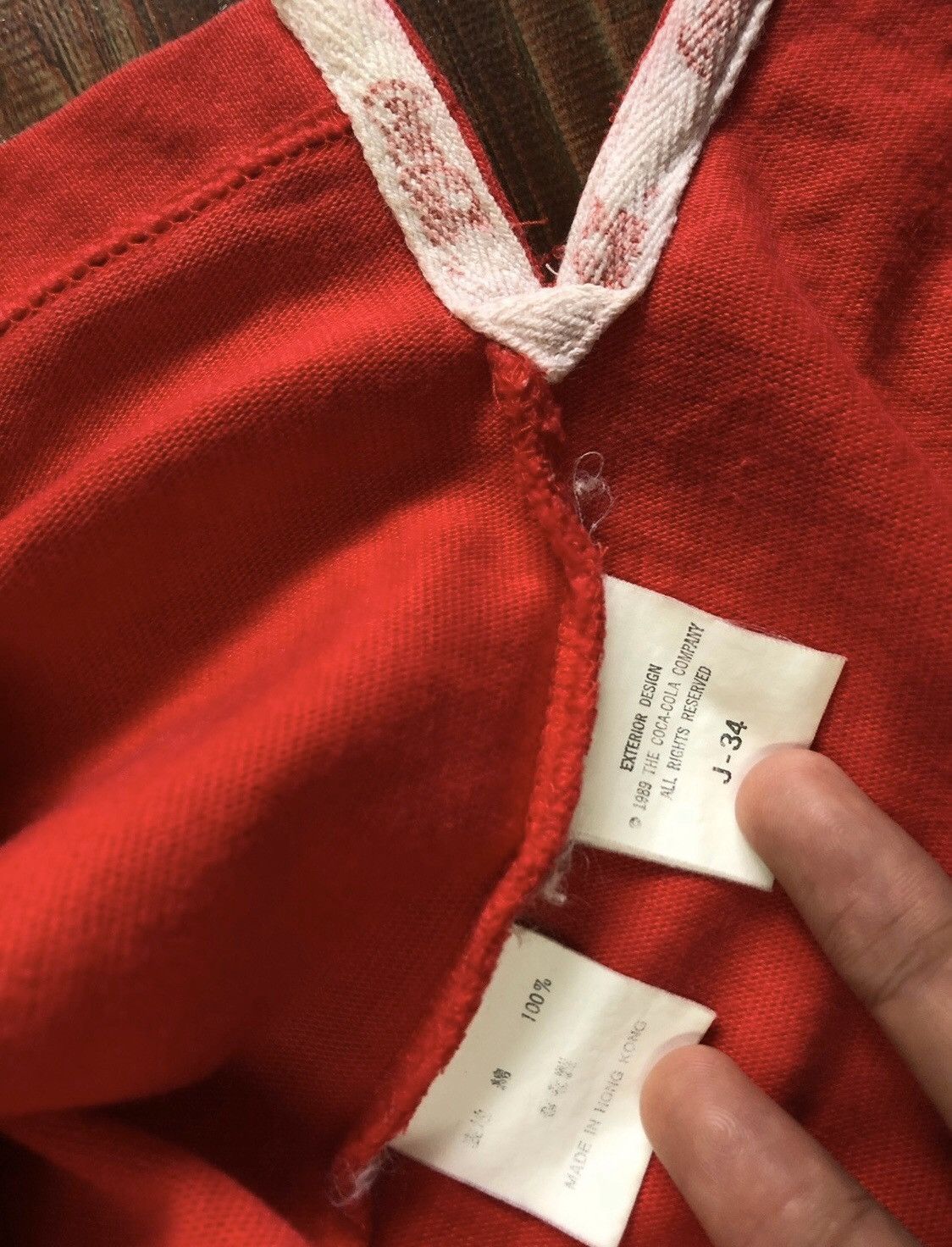 Coca Cola Rare 90s Vintage COCA COLA Red White Polo Shirt Size US M / EU 48-50 / 2 - 4 Thumbnail