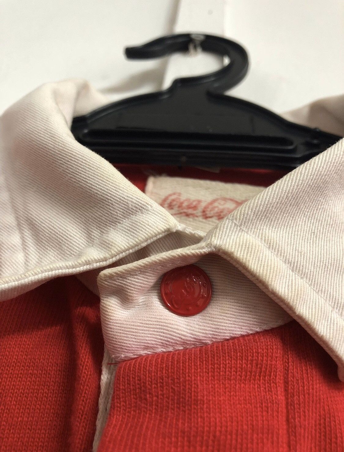 Coca Cola Rare 90s Vintage COCA COLA Red White Polo Shirt Size US M / EU 48-50 / 2 - 2 Thumbnail