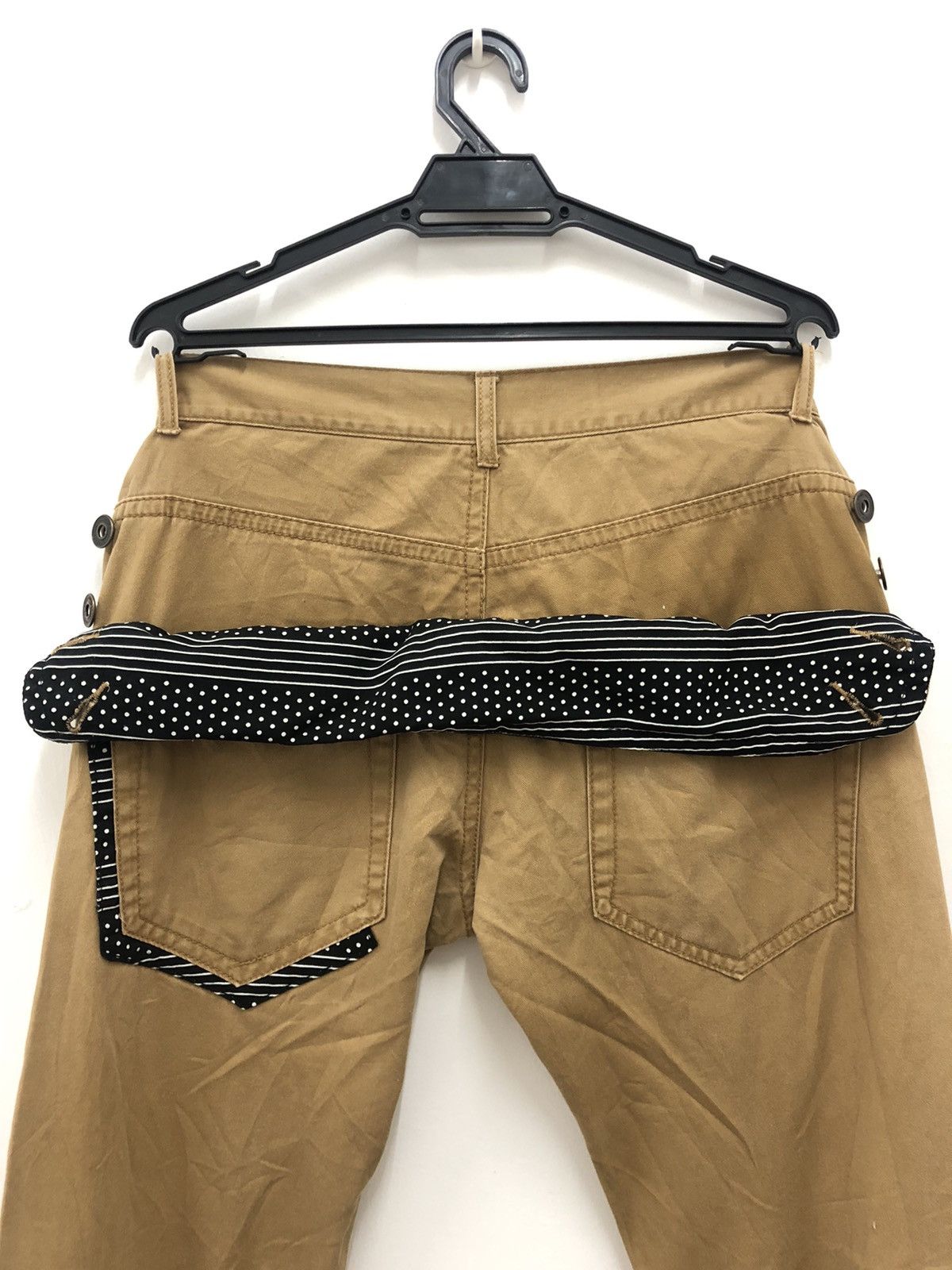 Masaki Matsushima Rare Vintage MASAKI MATSUSHIMA Cargo Tactical Bondage Pant Size US 31 - 13 Thumbnail