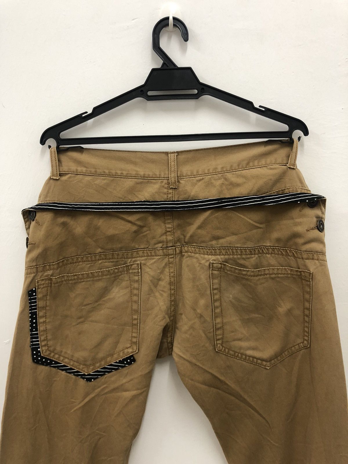 Masaki Matsushima Rare Vintage MASAKI MATSUSHIMA Cargo Tactical Bondage Pant Size US 31 - 11 Thumbnail