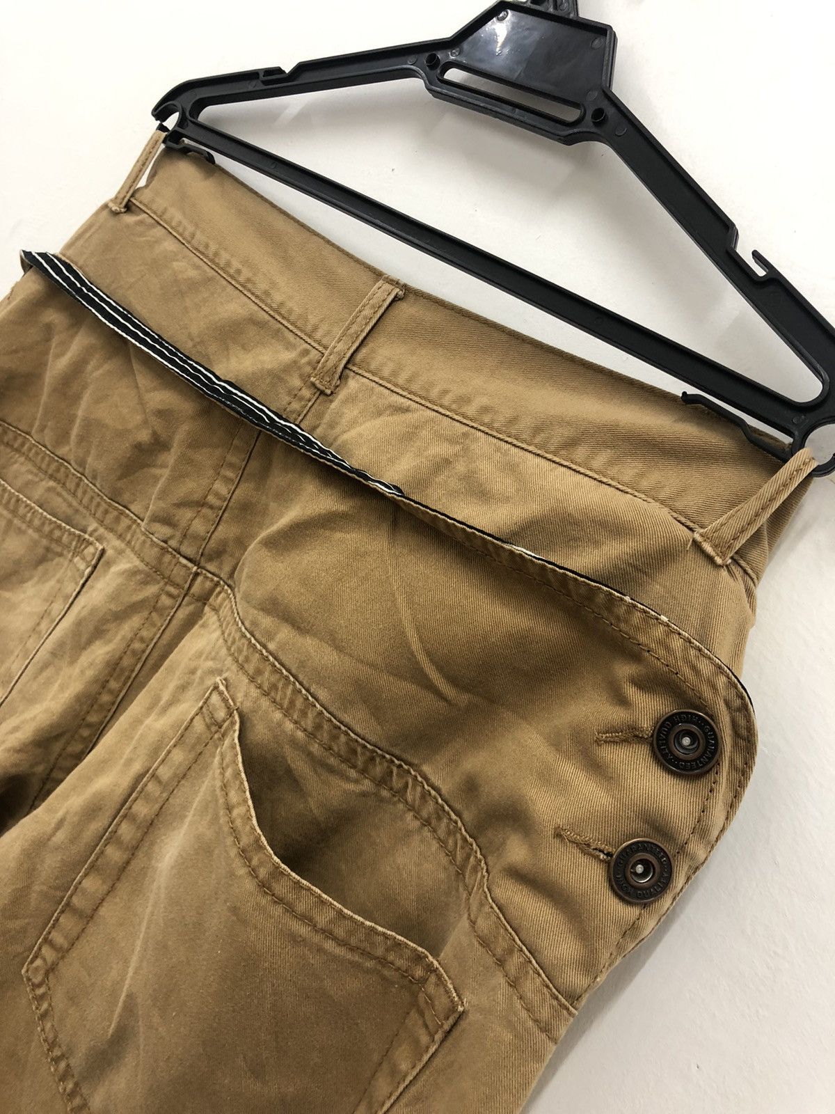 Masaki Matsushima Rare Vintage MASAKI MATSUSHIMA Cargo Tactical Bondage Pant Size US 31 - 12 Thumbnail