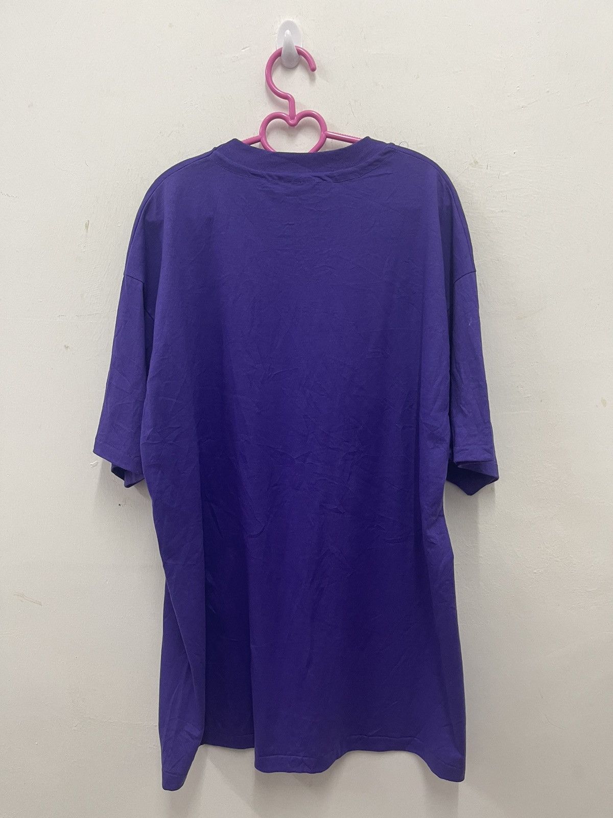 Vintage Rare 90s Vintage Graphic Wording Art Hanes Thrashed Tee Size US XL / EU 56 / 4 - 5 Thumbnail