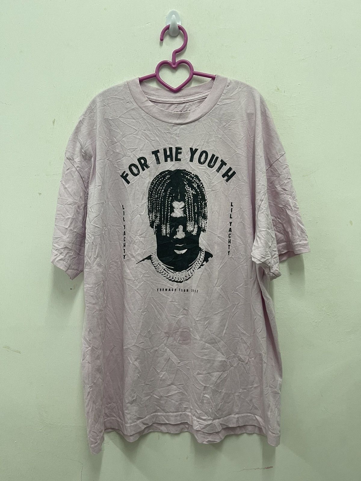 Rap Tees Rare LIL YACHTY For The Youth Teenage Tour 2017 Tee Size US XL / EU 56 / 4 - 1 Thumbnail