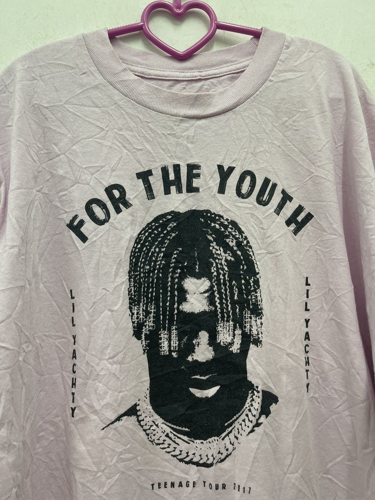 Rap Tees Rare LIL YACHTY For The Youth Teenage Tour 2017 Tee Size US XL / EU 56 / 4 - 2 Thumbnail