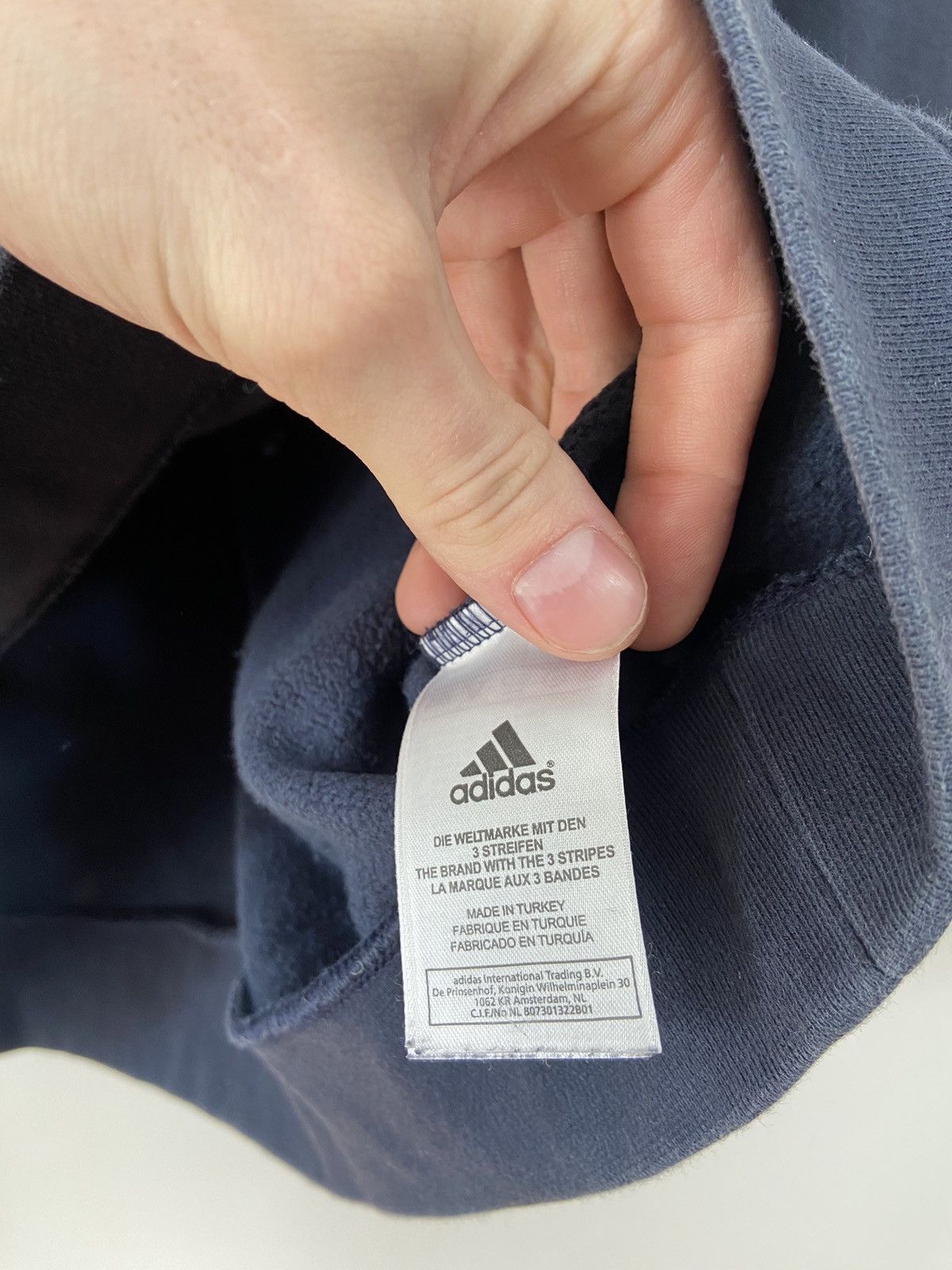 Vintage Adidas Vintage Sweatshirt Big Logo Size US XL / EU 56 / 4 - 12 Thumbnail