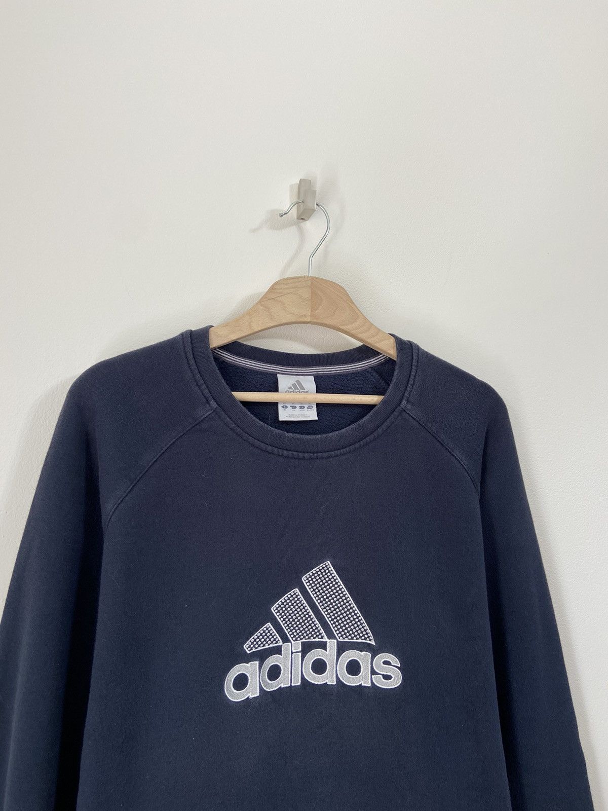 Vintage Adidas Vintage Sweatshirt Big Logo Size US XL / EU 56 / 4 - 2 Thumbnail