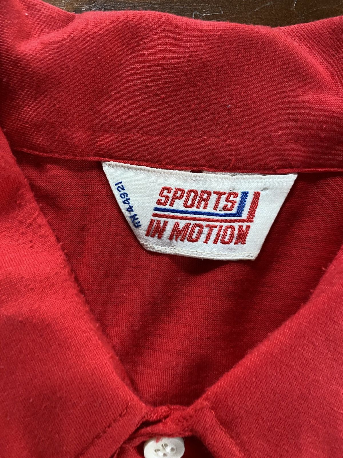 Retrofit Vintage 60’s Sports in Motion Arm Stripe Single Stitch Polo Size US L / EU 52-54 / 3 - 10 Thumbnail