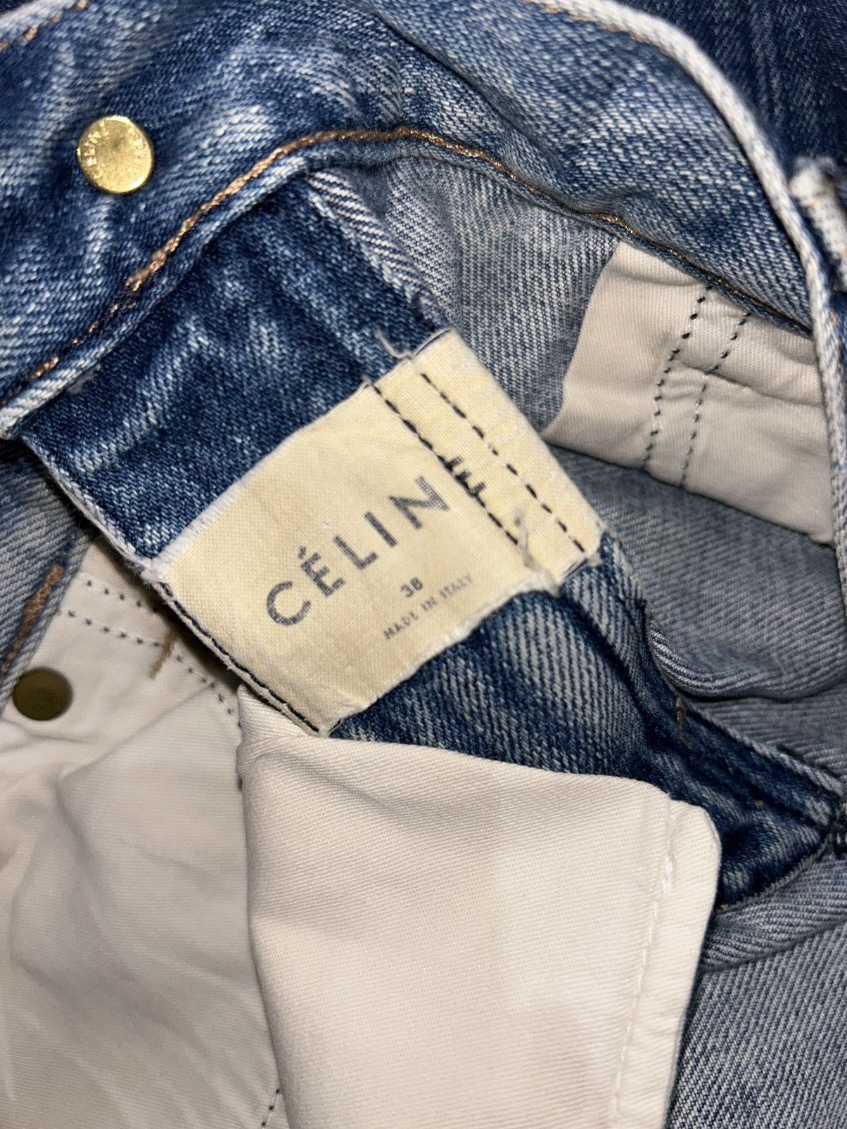 Celine CELINE Jeans Size 33" - 3 Thumbnail