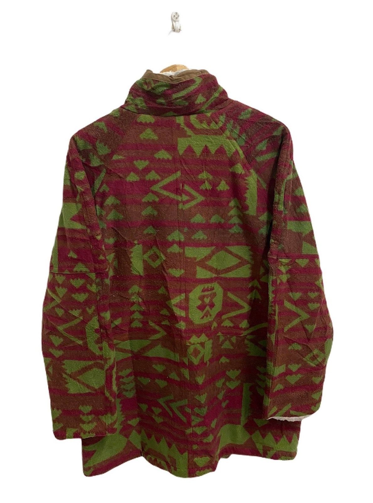 Vintage VINTAGE MAP NAVAJO NATIVE DESIGN WOOL JACKET Size US M / EU 48-50 / 2 - 2 Thumbnail