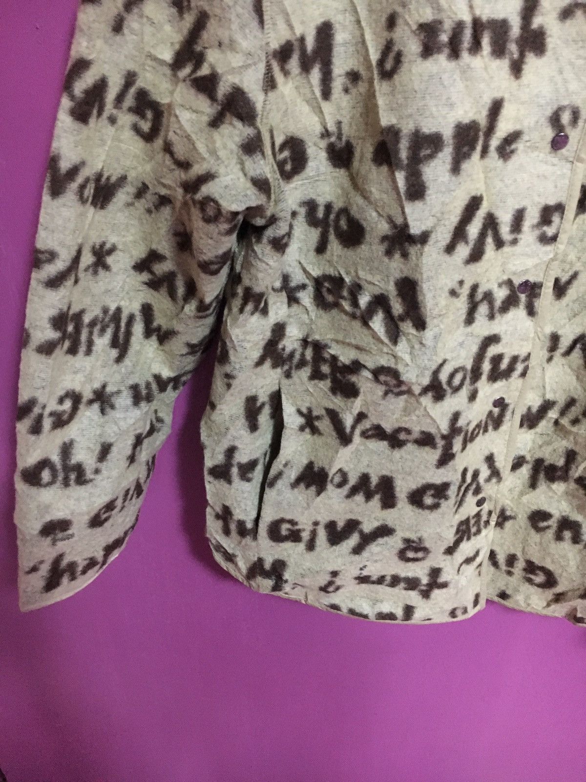Japanese Brand GIVY FULL PRINT SIZE S JAKET REVERSIBLE JAPAN Size US S / EU 44-46 / 1 - 7 Thumbnail