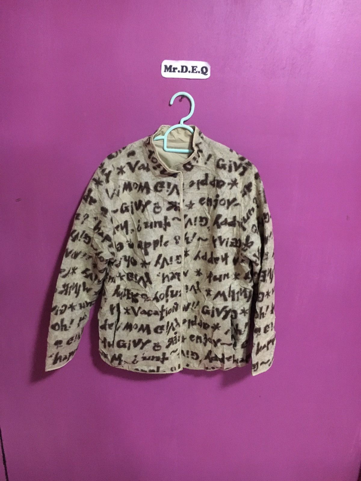 Japanese Brand GIVY FULL PRINT SIZE S JAKET REVERSIBLE JAPAN Size US S / EU 44-46 / 1 - 1 Thumbnail