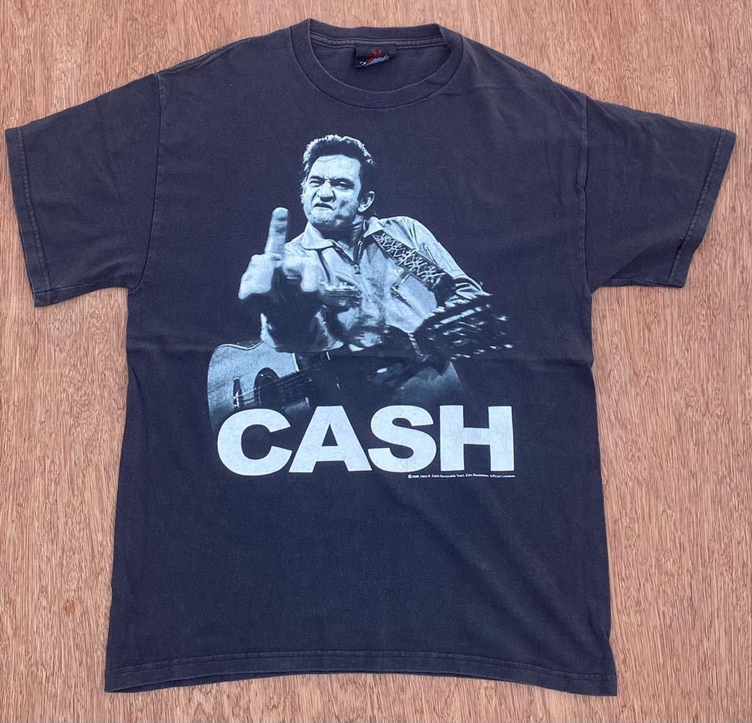 Band Tees × Vintage Vintage Tee Johny Cash ( A 12 ) Size US M / EU 48-50 / 2 - 1 Thumbnail