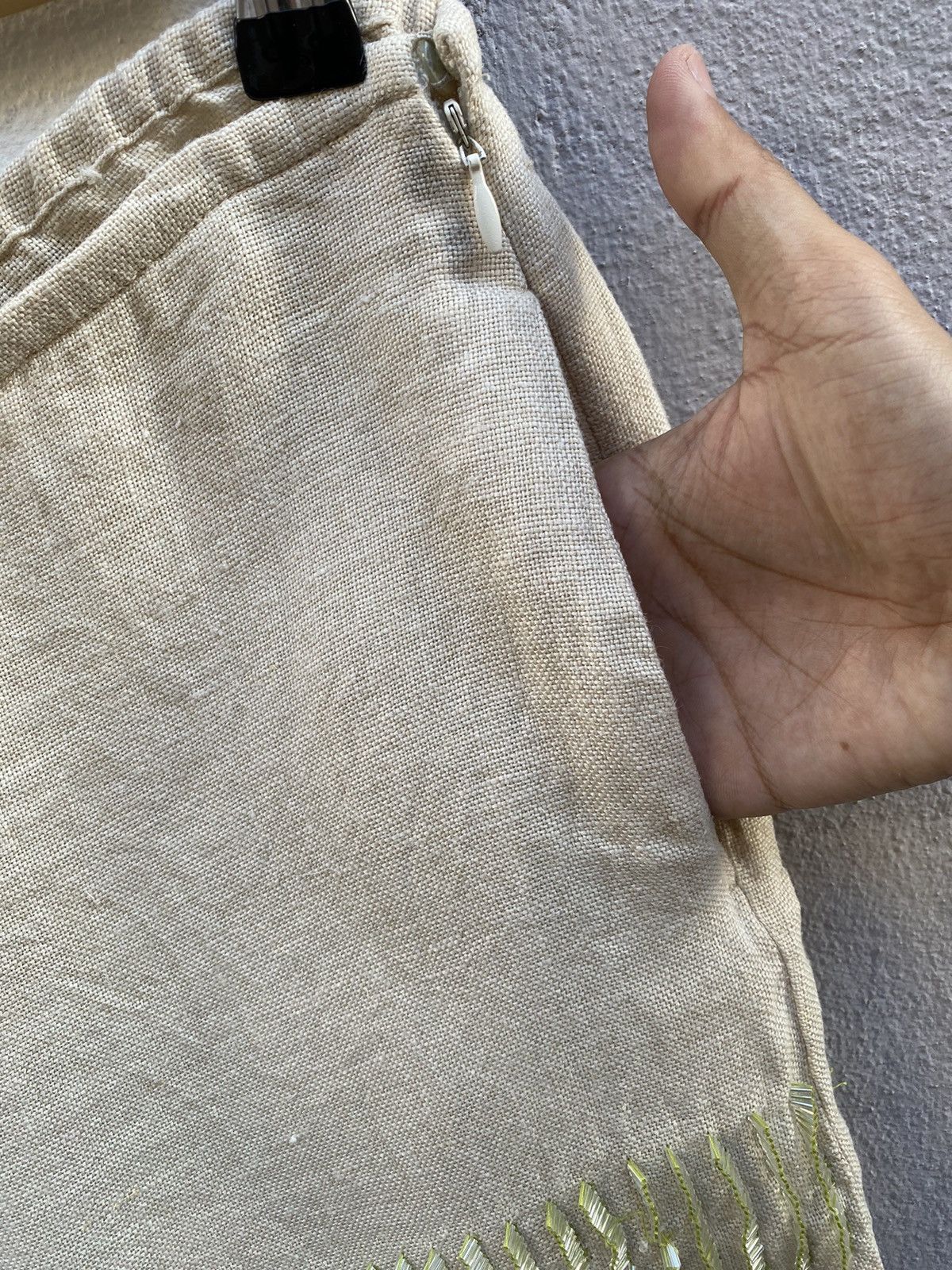 Bottega Veneta Bottega Veneta Linen Shorts Pant Size 30" / US 8 / IT 44 - 8 Thumbnail