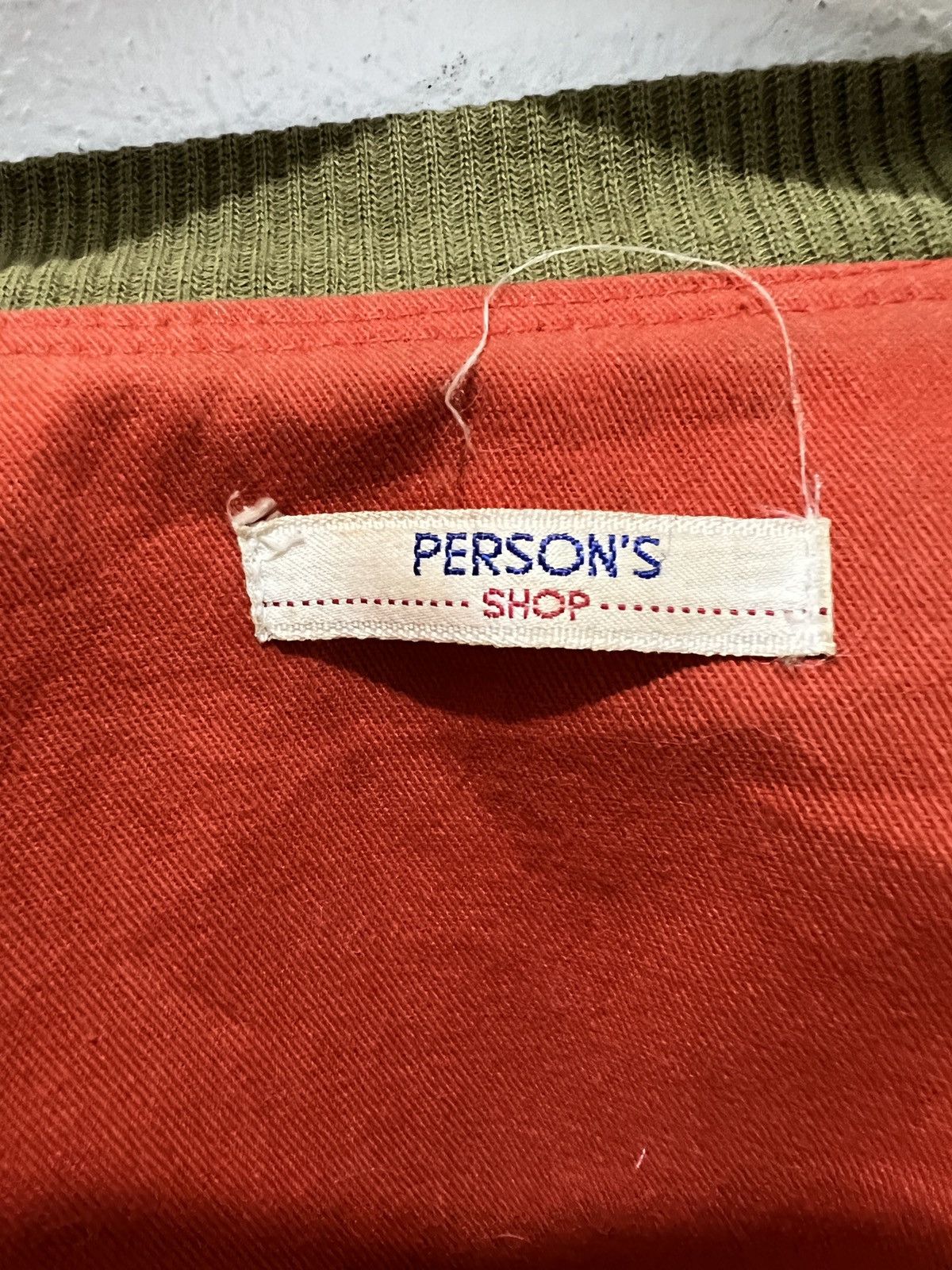 Japanese Brand × PERSON'S × Vintage 🔥 Person's Wool Big Logo Varsity Jacket Size US L / EU 52-54 / 3 - 8 Thumbnail