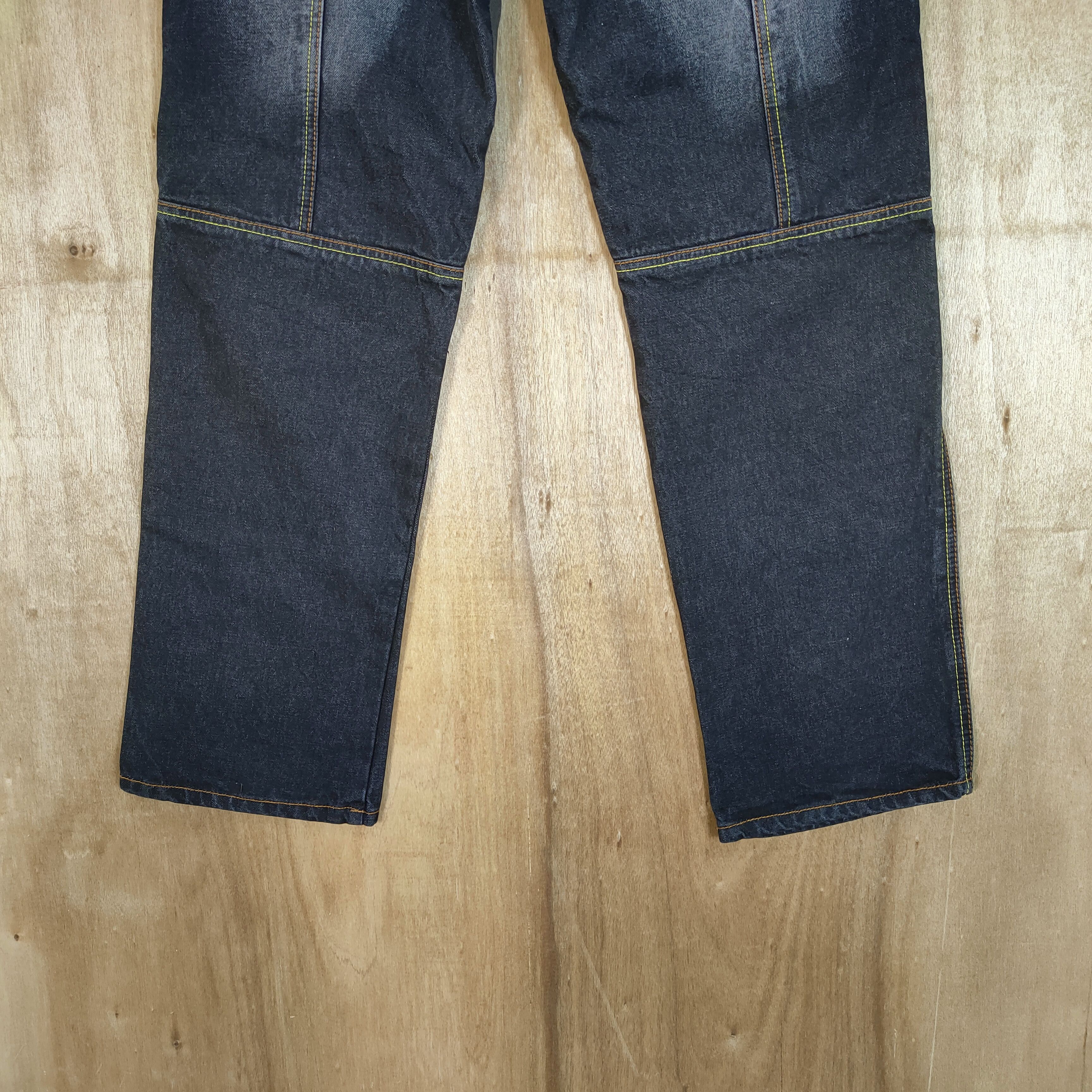 Japanese Brand VINTAGE JINRUNLAI FADED CARGO PANTS DOUBLE KNEE Size US 34 / EU 50 - 6 Thumbnail