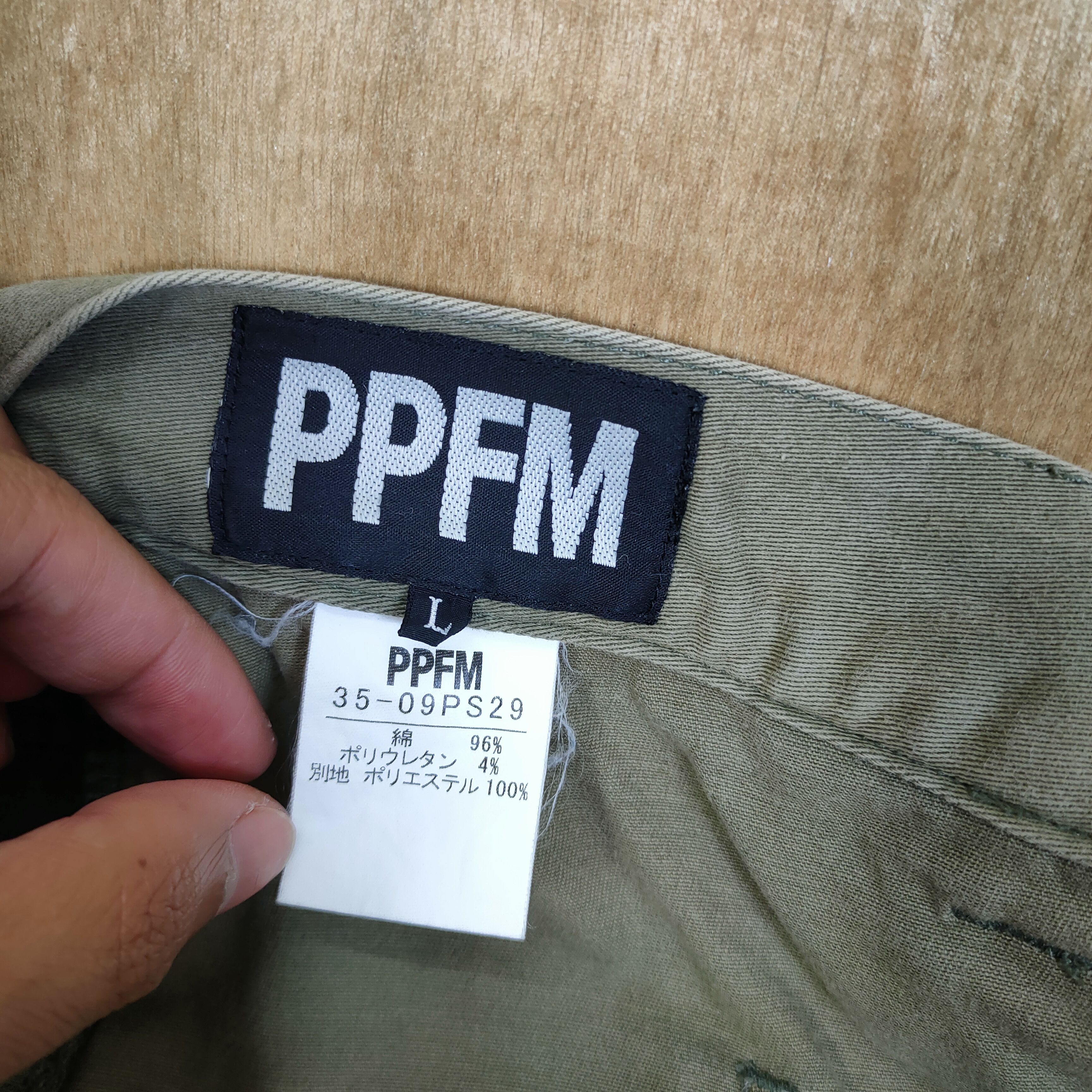 PPFM VINTAGE PPFM FADED TWIST LEG BONDAGE CARGO PANTS Size US 34 / EU 50 - 13 Thumbnail