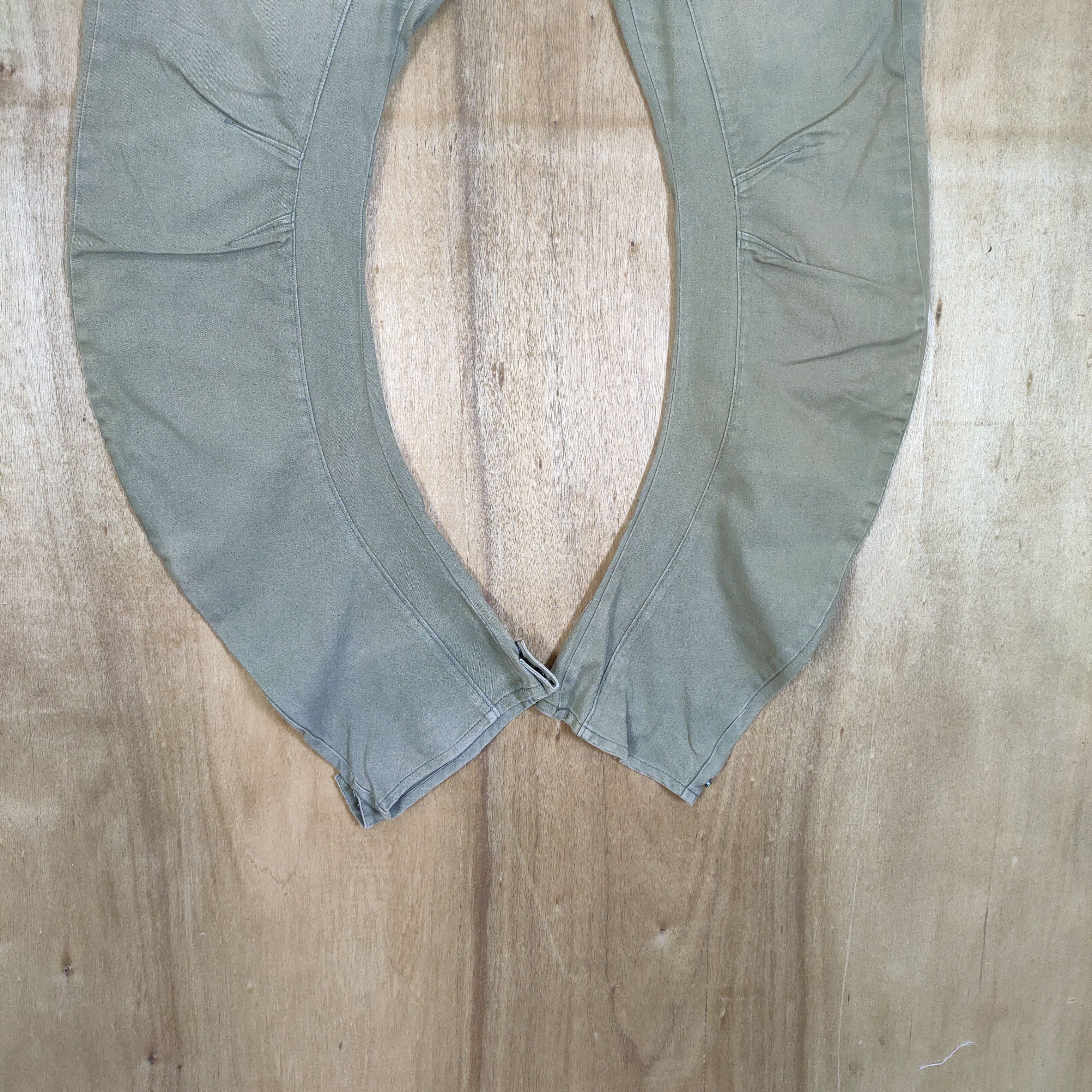 PPFM VINTAGE PPFM FADED TWIST LEG BONDAGE CARGO PANTS Size US 34 / EU 50 - 3 Thumbnail