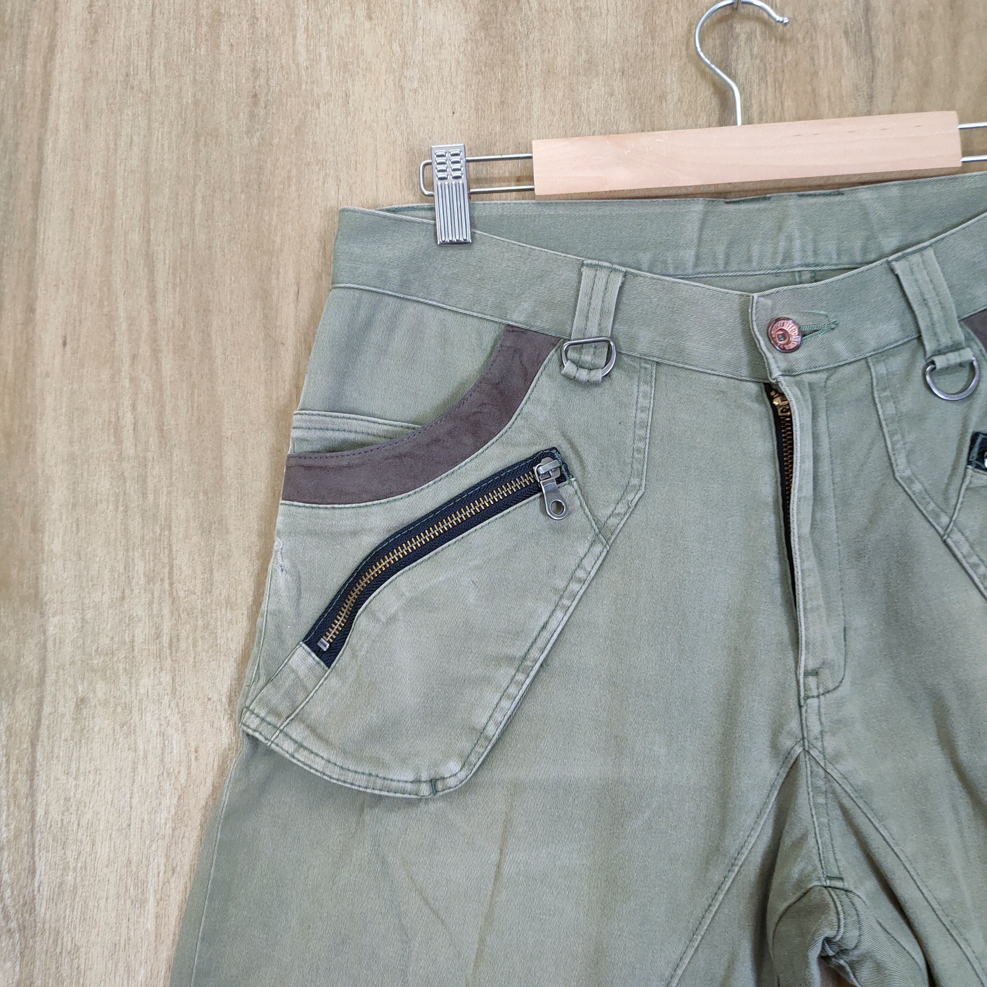 PPFM VINTAGE PPFM FADED TWIST LEG BONDAGE CARGO PANTS Size US 34 / EU 50 - 5 Thumbnail