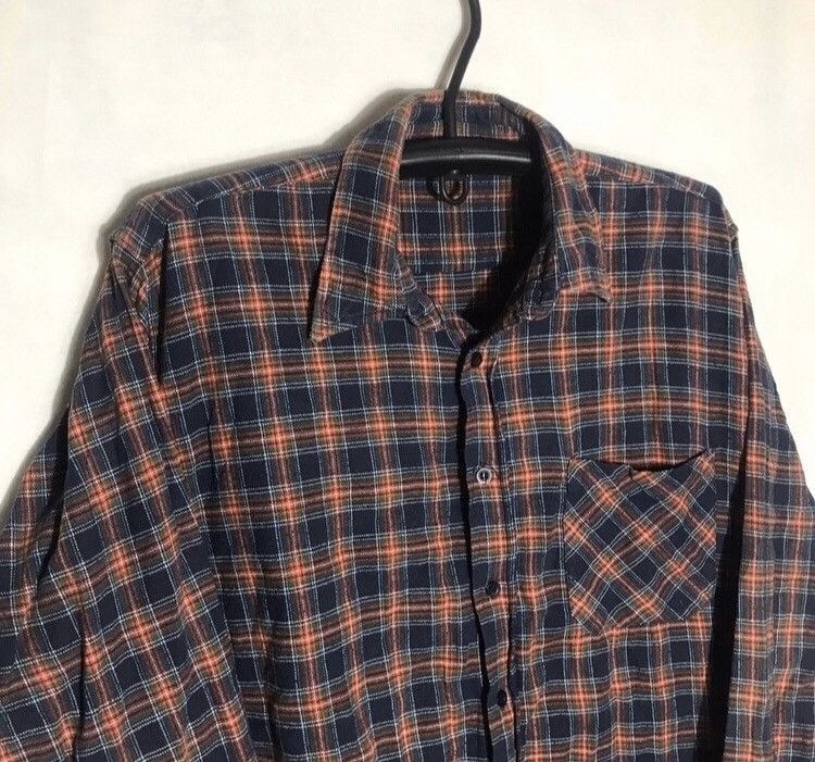 Flannel Vintage 90s flannel shirt Travis Scott style streetwear y2k Size US XL / EU 56 / 4 - 1 Thumbnail