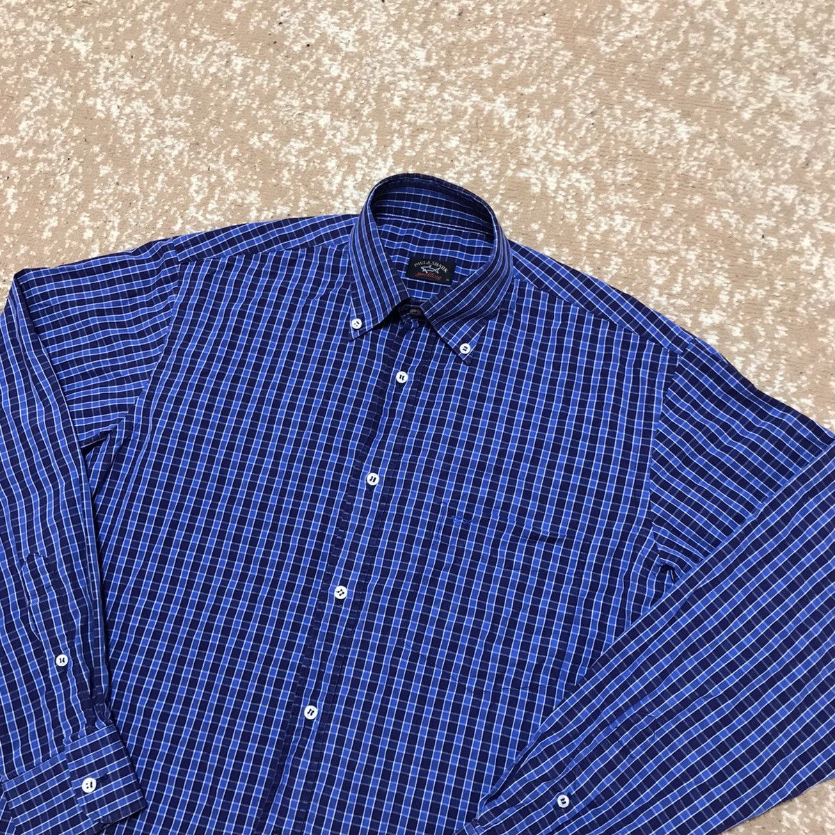 Paul & Shark Vintage 90s Paul & Shark shirts streetwear luxury casual Size US L / EU 52-54 / 3 - 1 Thumbnail