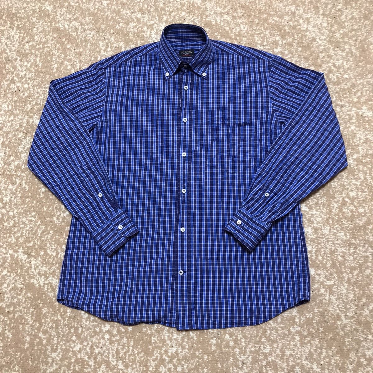 Paul & Shark Vintage 90s Paul & Shark shirts streetwear luxury casual Size US L / EU 52-54 / 3 - 2 Thumbnail