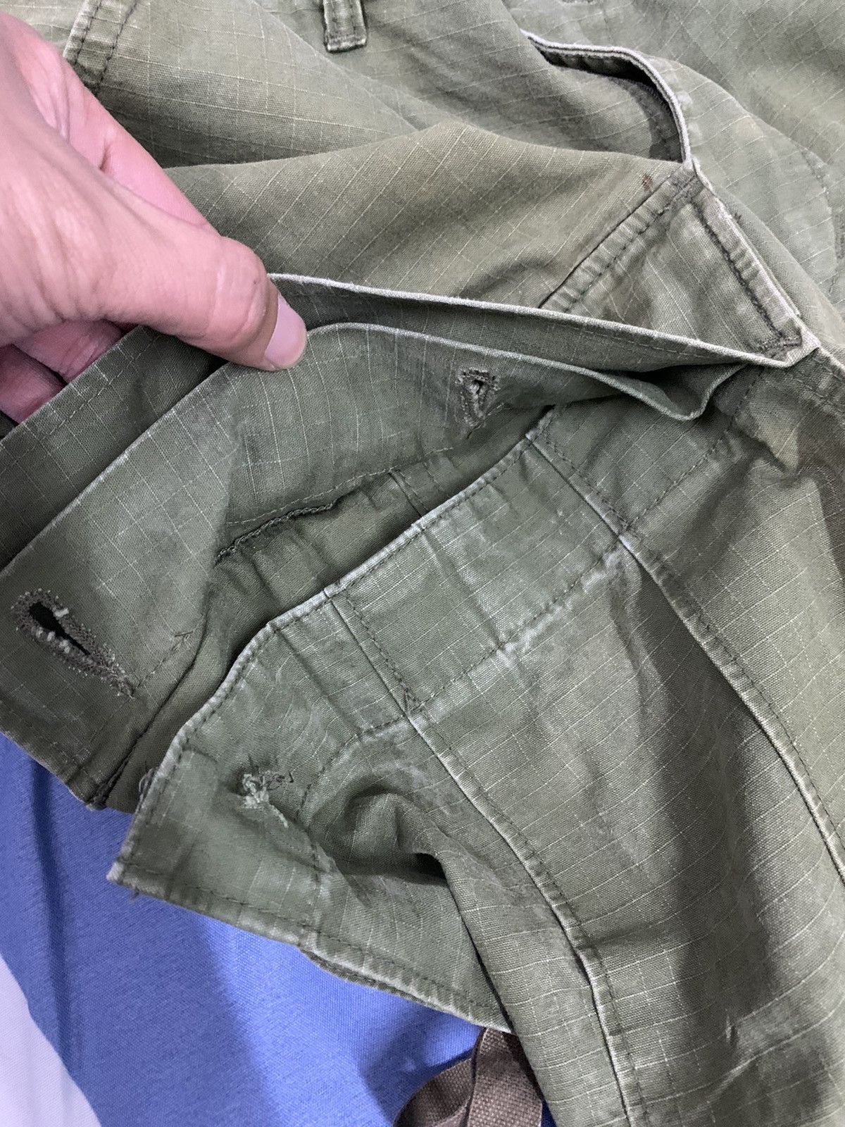 Johnbull Johnbull Cargo Multi Pocket Ripstop Pants Size US 32 / EU 48 - 6 Thumbnail