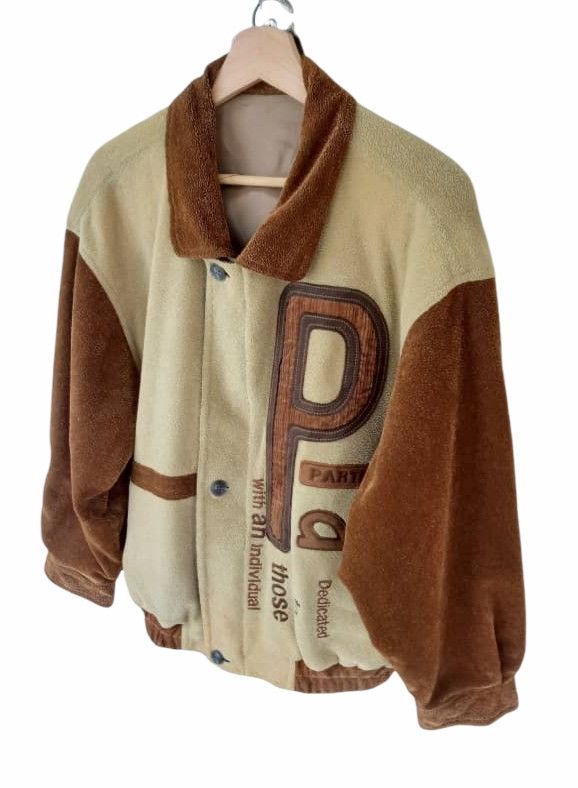 Other Vintage Partiamo Varsity Bomber Jacket Size US L / EU 52-54 / 3 - 7 Thumbnail