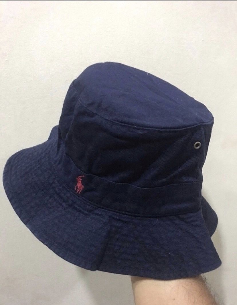 Polo Ralph Lauren × Vintage 🔥Vintage🔥 Polo Ralph Lauren Bucket Hat Size ONE SIZE - 2 Thumbnail