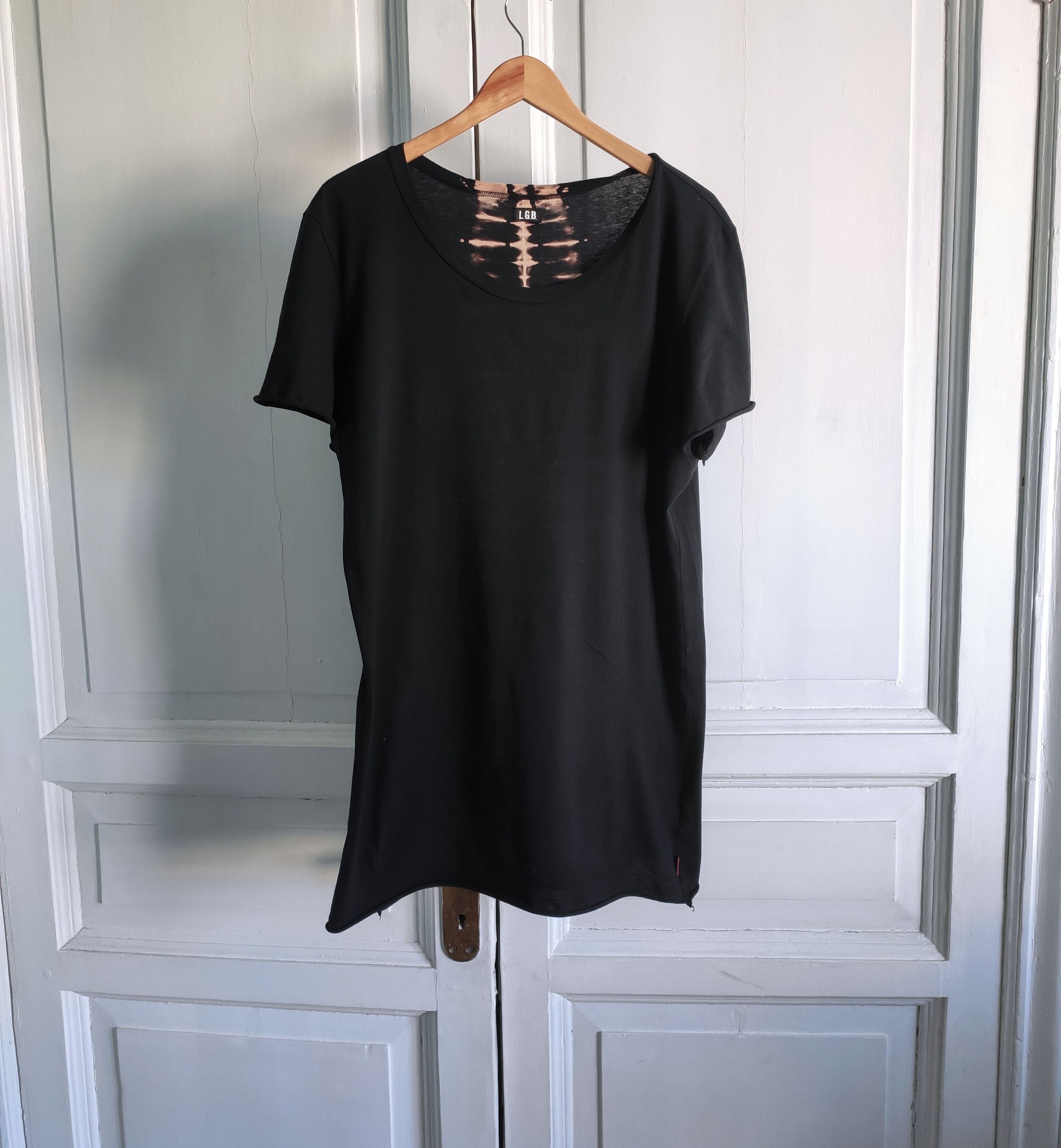 Le Grande Bleu (L.G.B.) Crawl tee.Like Rick Owens or Devoa Size US XL / EU 56 / 4 - 2 Thumbnail