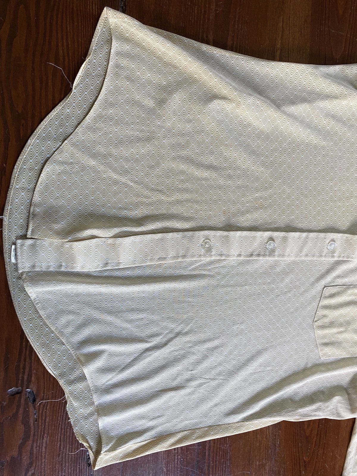 Vintage Vintage 60’s Escalate Sheer Poly Blend Button Up Size US L / EU 52-54 / 3 - 3 Thumbnail