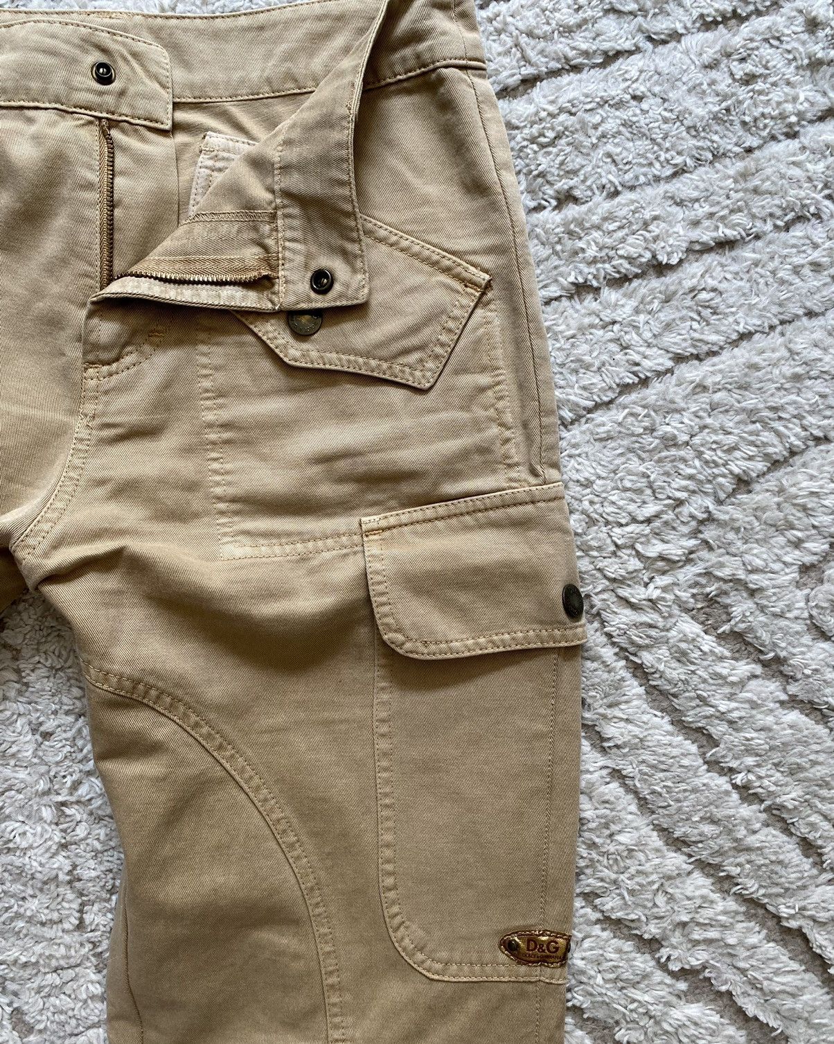 Dolce & Gabbana AW03 Dolce & Gabbana Double knee cargo pants Size US 29 - 5 Thumbnail